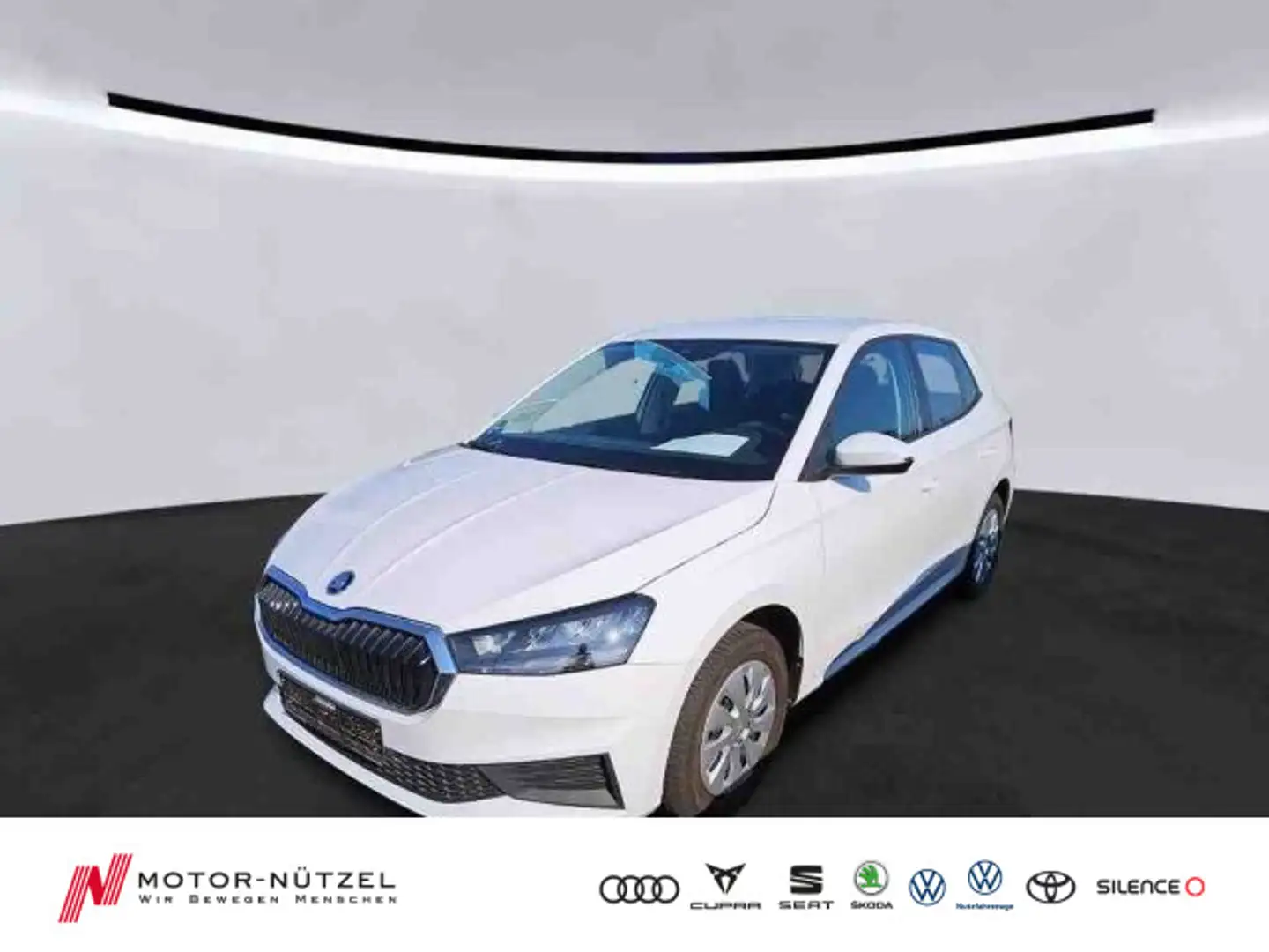 Skoda Fabia 1.0 ACTIVE LED+APP+SHZ+PDC+DAB+MFA+KLIMA Weiß - 1