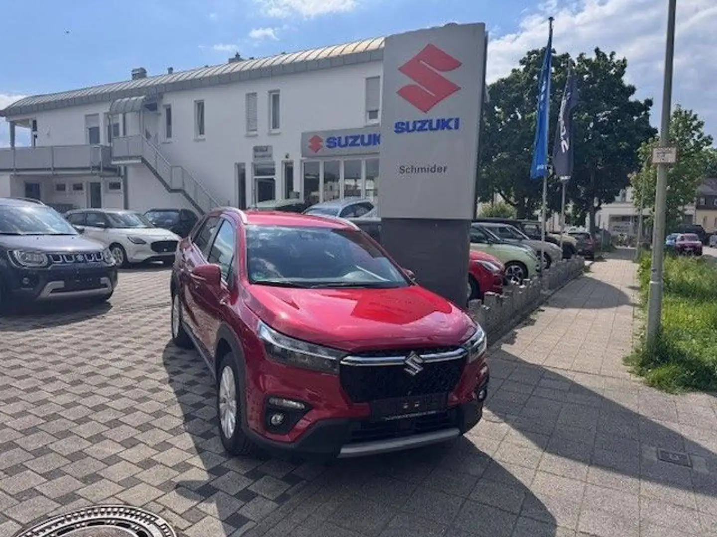 Suzuki (SX4) S-Cross 1.5 Comfort/LED/RFK/Apple CarPlay Roşu - 1