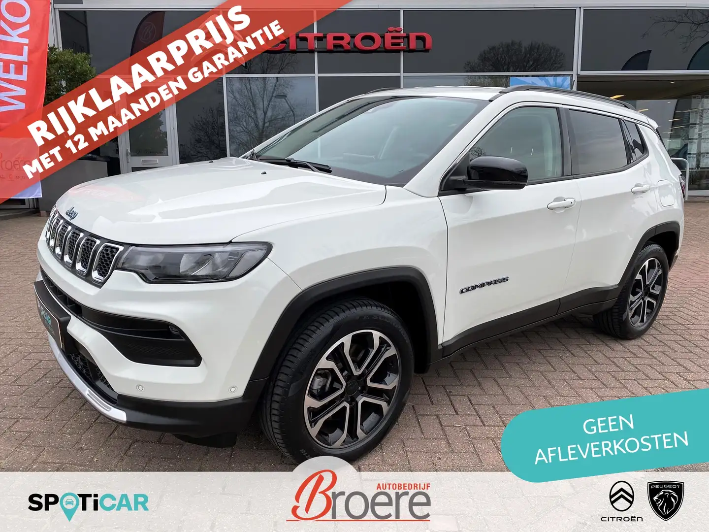 Jeep Compass 1.3T 4XE PHEV 190pk AWD Aut Night Eagle | adaptive Wit - 1