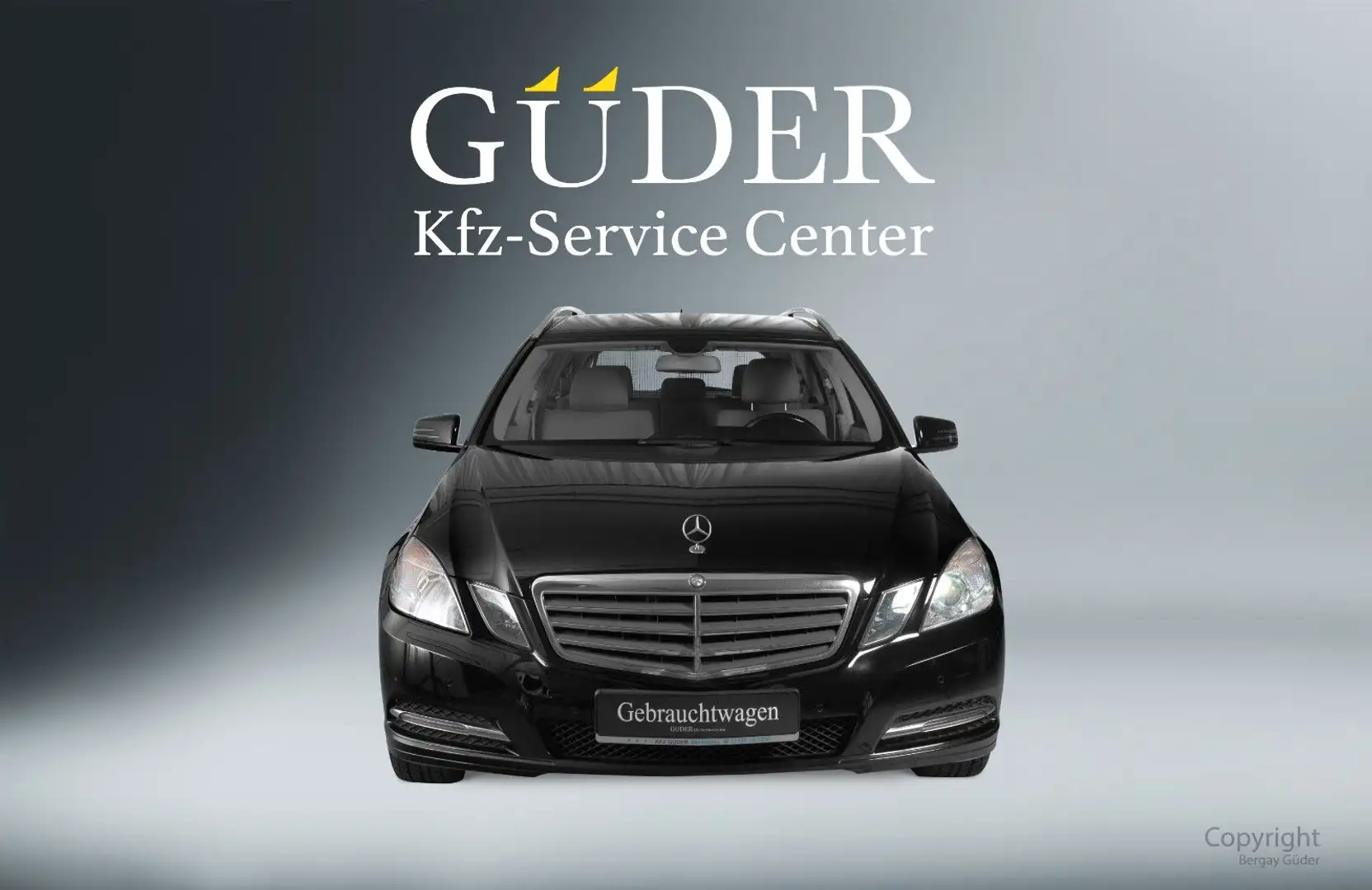 Mercedes-Benz E 200 CGI/Motor Neu/Turbolader Neu/Scheckheft Schwarz - 2