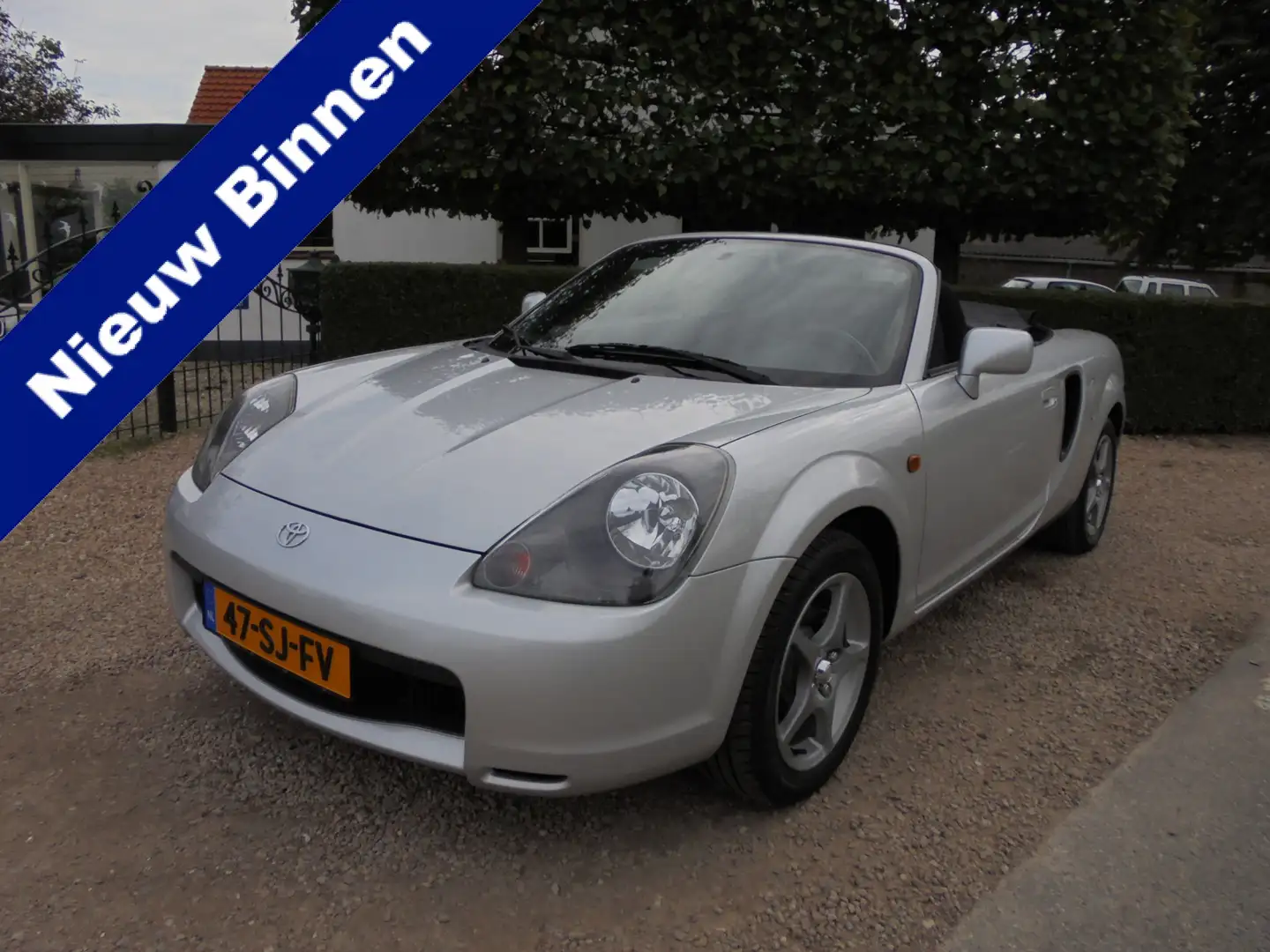 Toyota MR 2 1.8-16v VVT-i **67.000 org.km.**NIEUWSTAAT**2e EIG Argintiu - 1