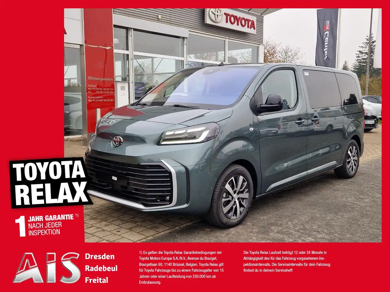 Toyota Proace Verso 2.2 D-4D L1 Teamplayer LED+Navi+SHZ