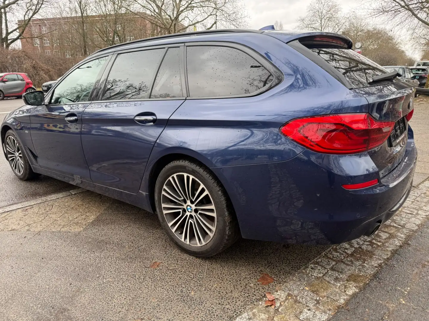 BMW 525 5 Touring 525 d Sport Line Blau - 2