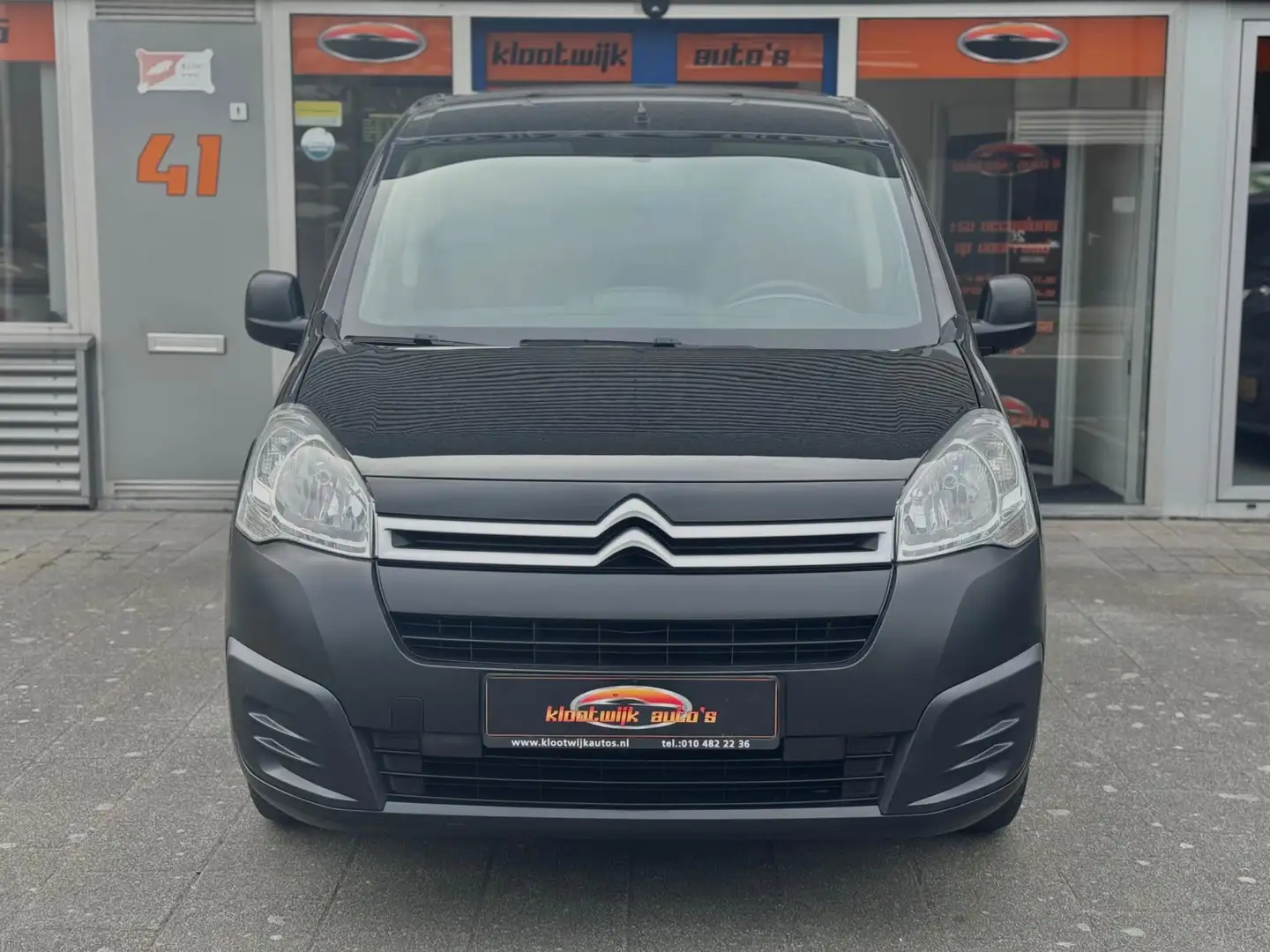 Citroen Berlingo 1.6 VTi Benzine *MARGE* 3-Persoons Airco Cruise 1e Zwart - 2