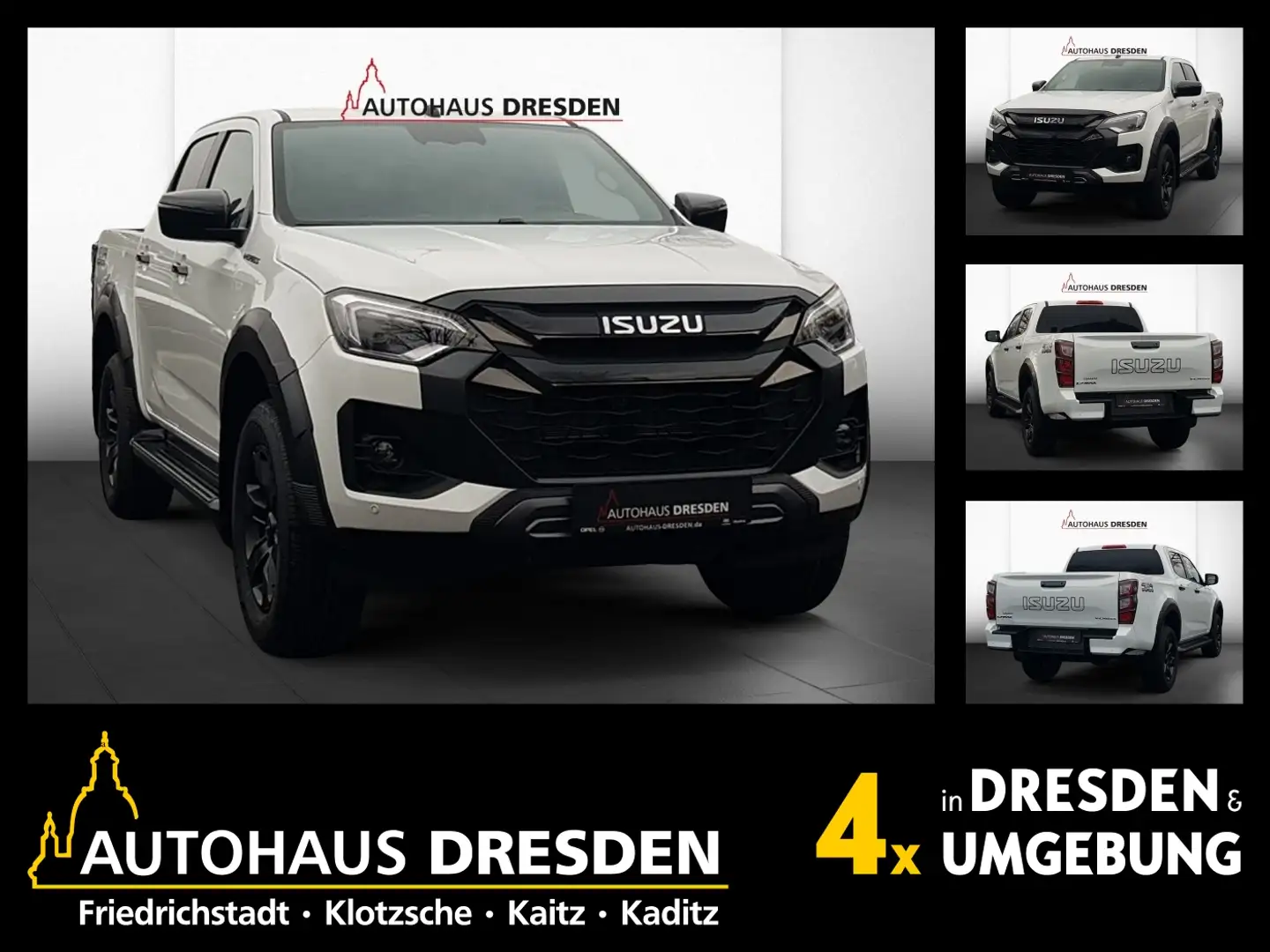 Isuzu D-Max 1.9 TD Double Cab V-CROSS Neues Modell!! Білий - 1