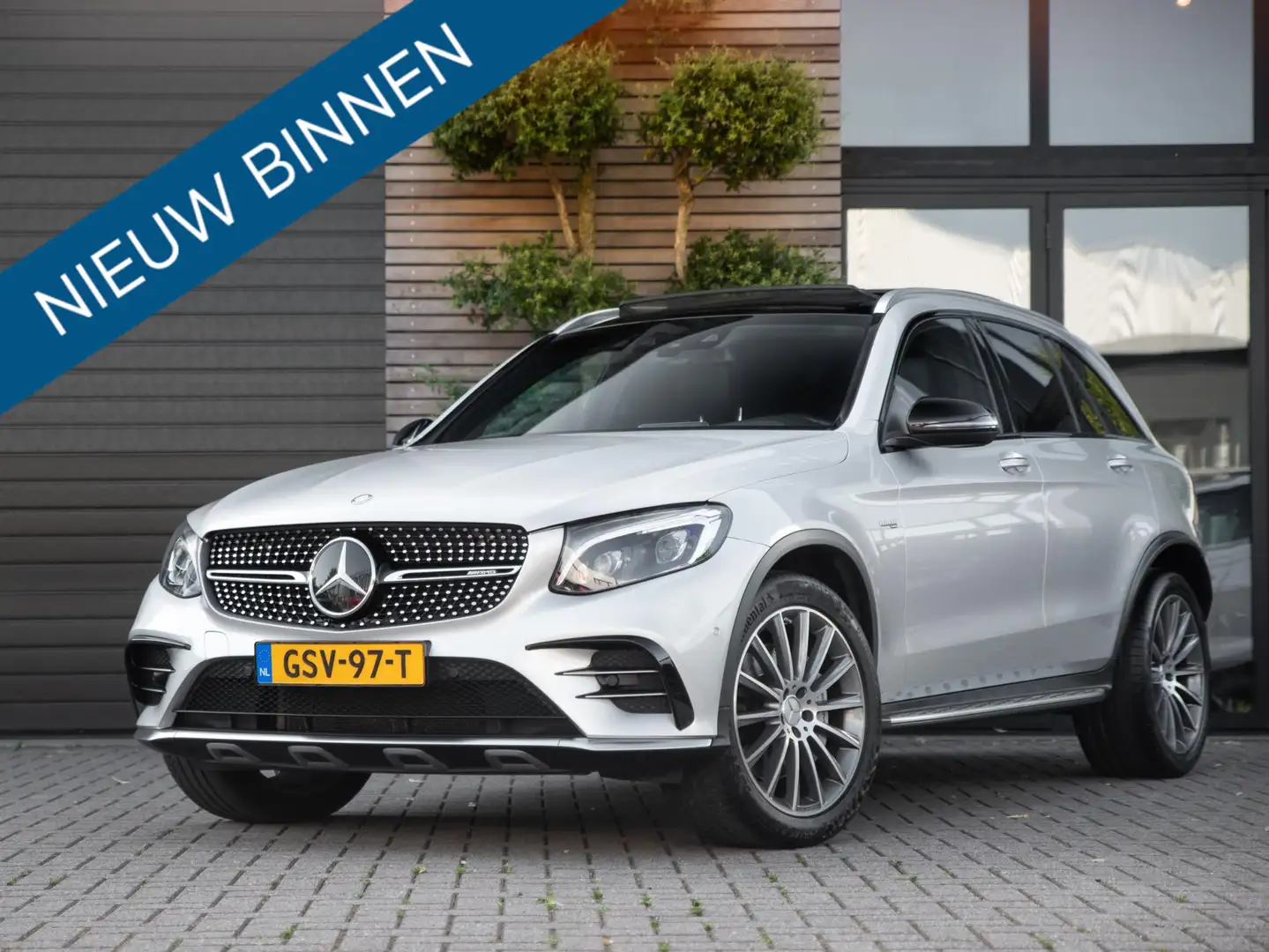 Mercedes-Benz GLC 43 AMG 4MATIC Pano Burmester Carbon ACC Grijs - 1