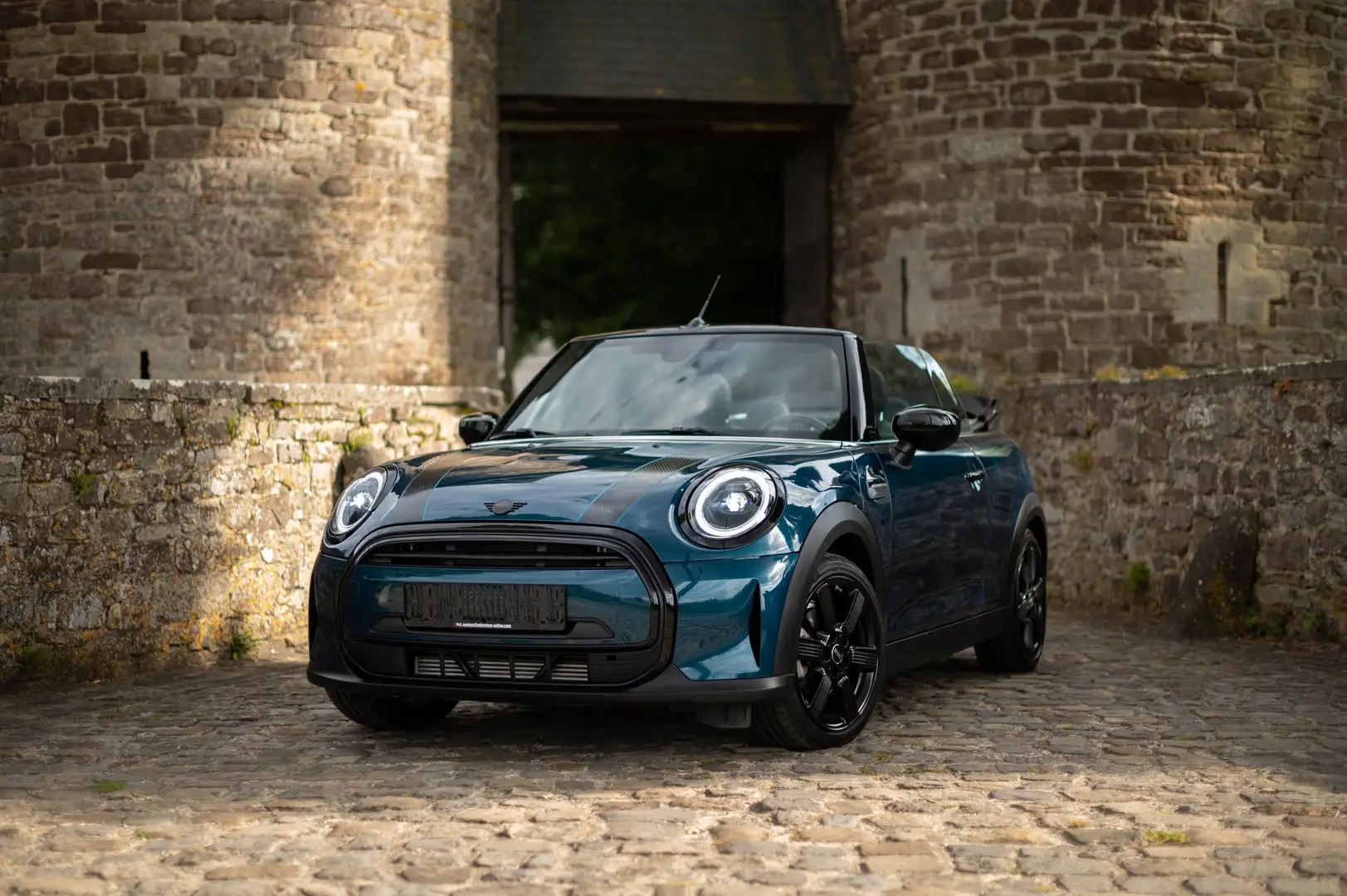 MINI Cooper Cabrio Sidewalk Edition,Full cuir,Led,Xenon Apple,Carplay Blauw - 1