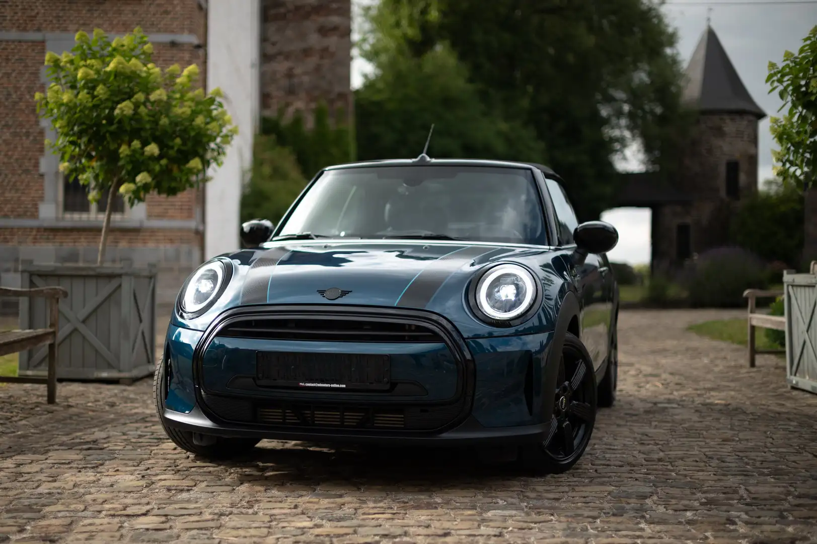 MINI Cooper Cabrio Sidewalk Edition,Full cuir,Led,Xenon Apple,Carplay Blauw - 2