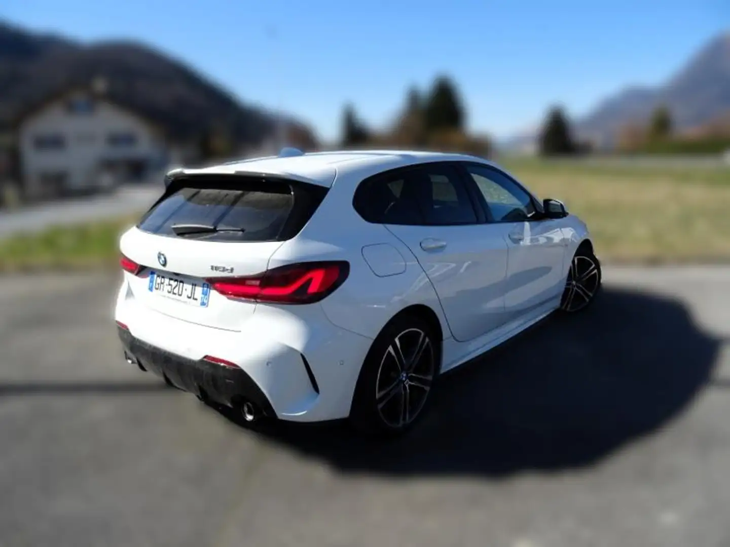 BMW 118 118dA 150ch M Sport Blanc - 2