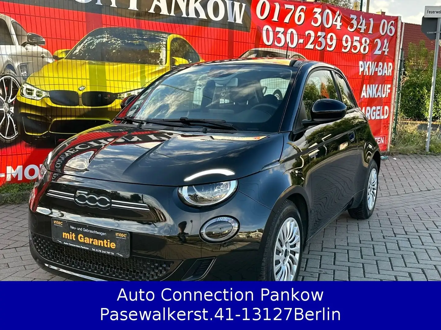 Fiat 500e Action**TÜV NEU*INSPEKTION NEU** Schwarz - 1