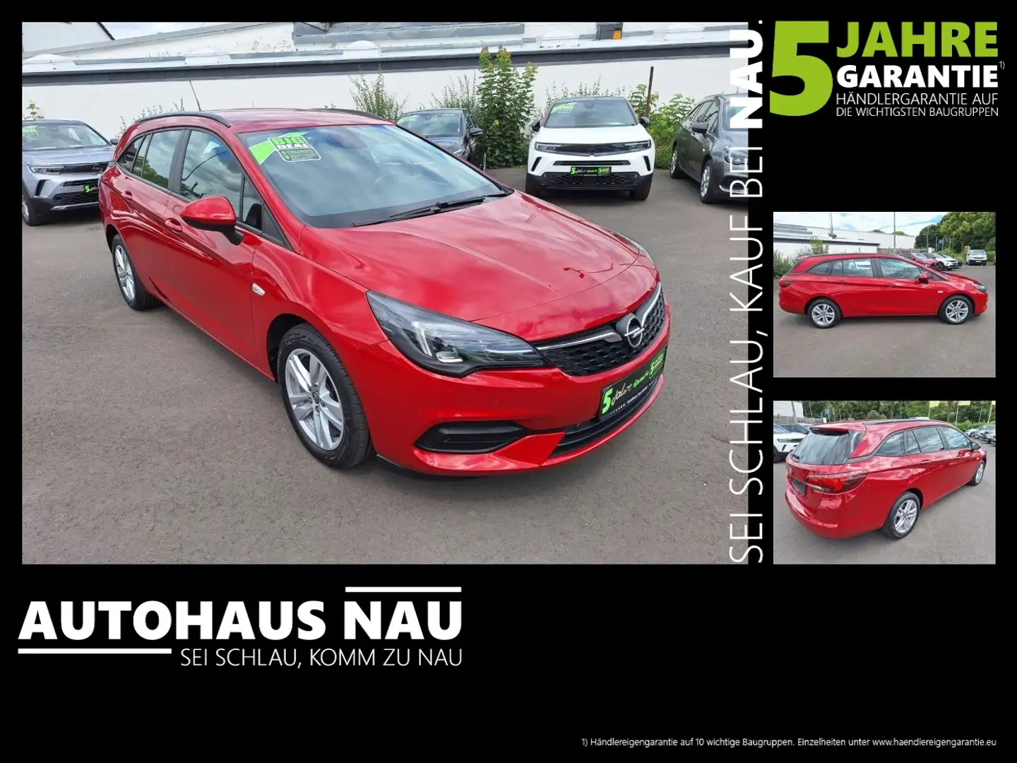 Opel Astra K Sports Tourer 1.2 Turbo  Edition inkl. Big Deal Rood - 1