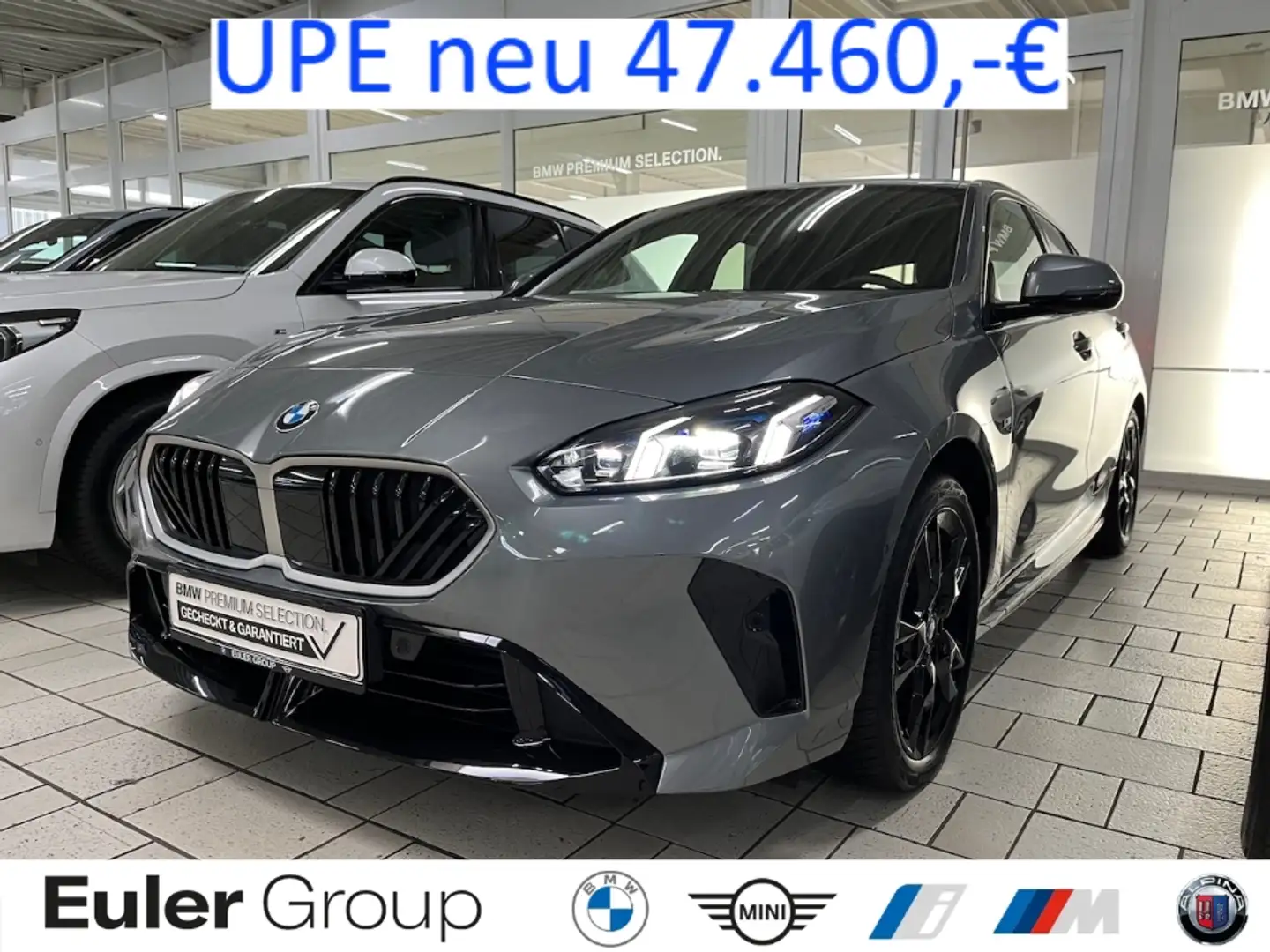 BMW 118 d F70 M Sport AHK ad.M-FW Durchlade Sonnenschutz S Gris - 1