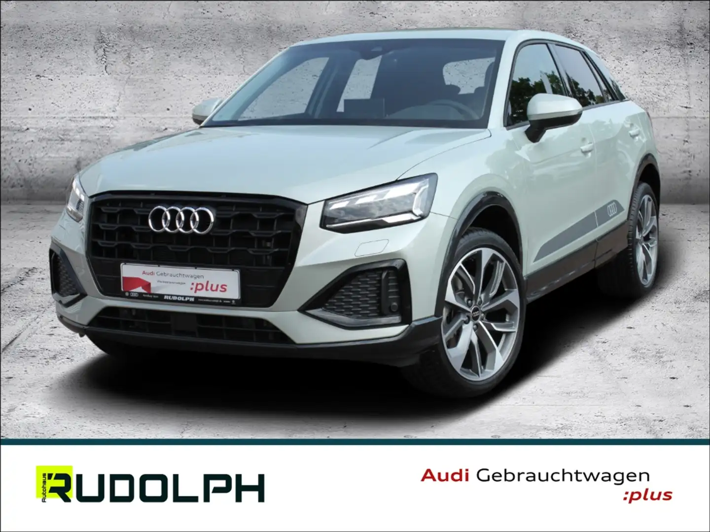Audi Q2 advanced 35 TFSI S-tronic MATRIX ACC NAVI AHK PDC Silber - 1