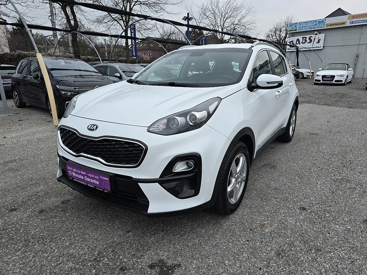 Kia Sportage 1,6 CRDI MHD AWD Silber DCT Aut. Weiß - 1