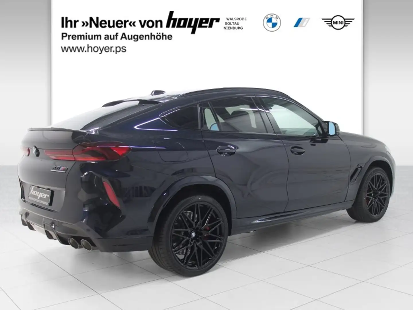 BMW X6 M Competition SAC mit Inovationspaket uvm. Schwarz - 2