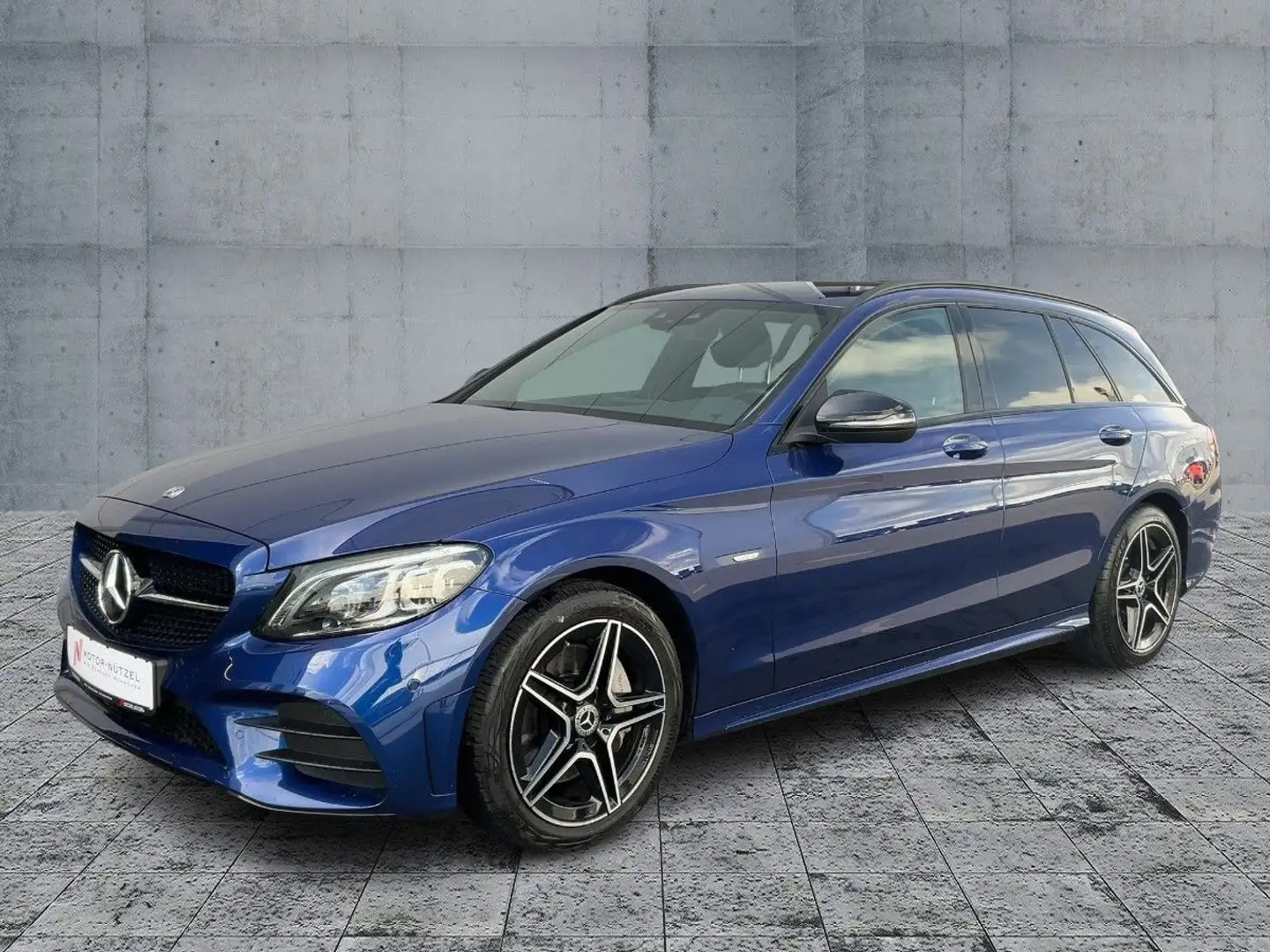 Mercedes-Benz C 300 T AMG-LINE LED+NAV+ACC+RFK+SHZ+DAB+AHK+18" Blau - 2