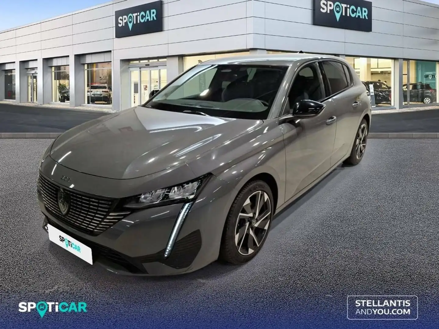 Peugeot 308 1.2 PureTech S&S Allure 130 Grau - 1