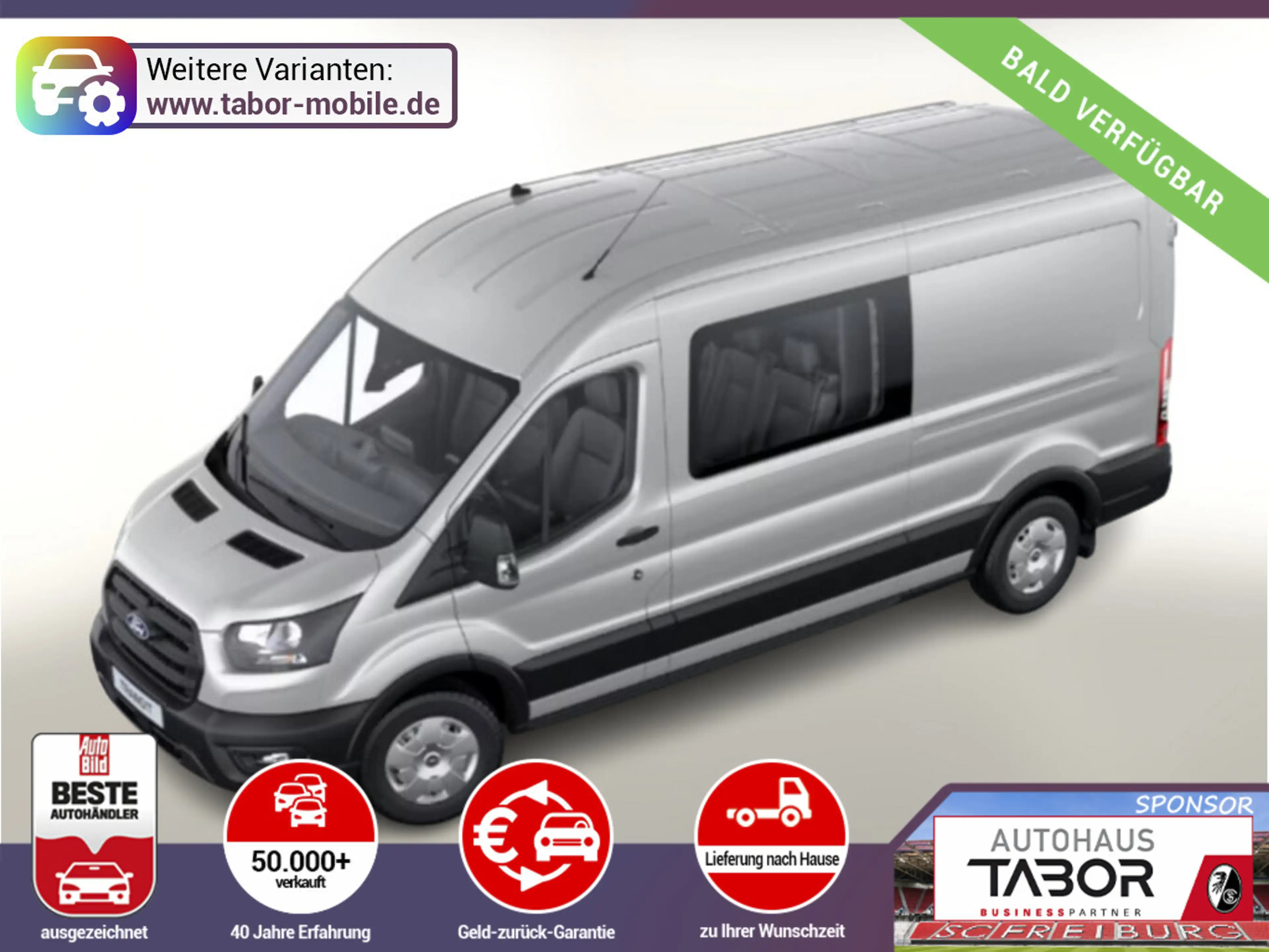 Ford Transit DCIV 350 L3H2 Trend SHZ Kam UVP-44%*