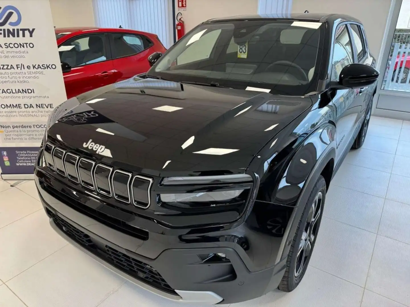 Jeep Avenger Avenger 1.2 Turbo 110 CV MHEV Summit Zwart - 2