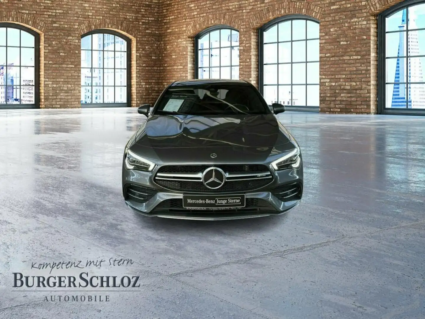 Mercedes-Benz CLA 35 AMG 4M SB AHK AUT DynLicht Fernlichtass. Gris - 2