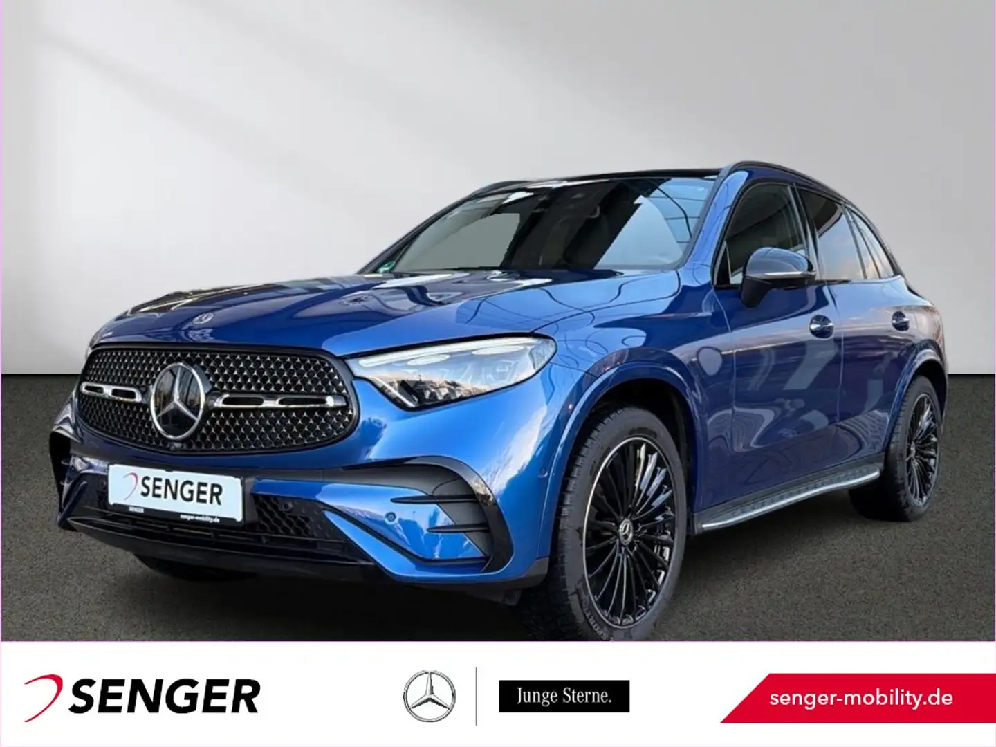 Mercedes-Benz GLC 450 d 4M AMG DigitalLight Distronic Pano AHK Blau - 1