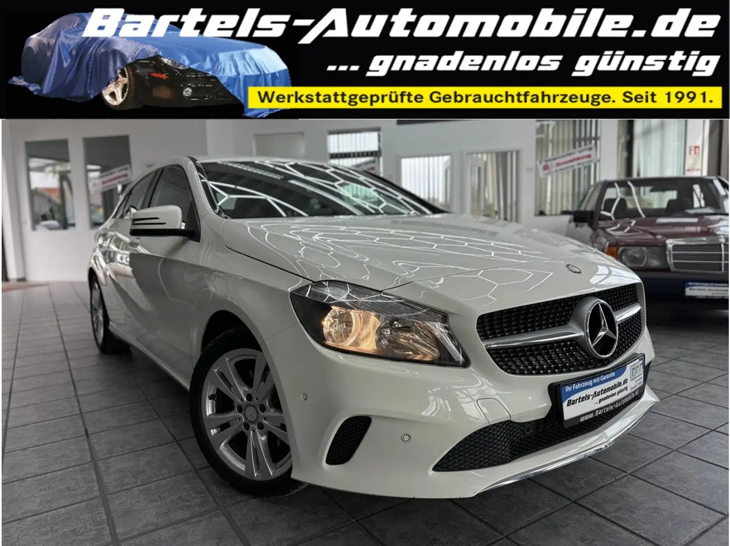 Mercedes-Benz A 160 Urban, Leder, Navi, Klima, Sitzheiz., AHK Weiß - 1