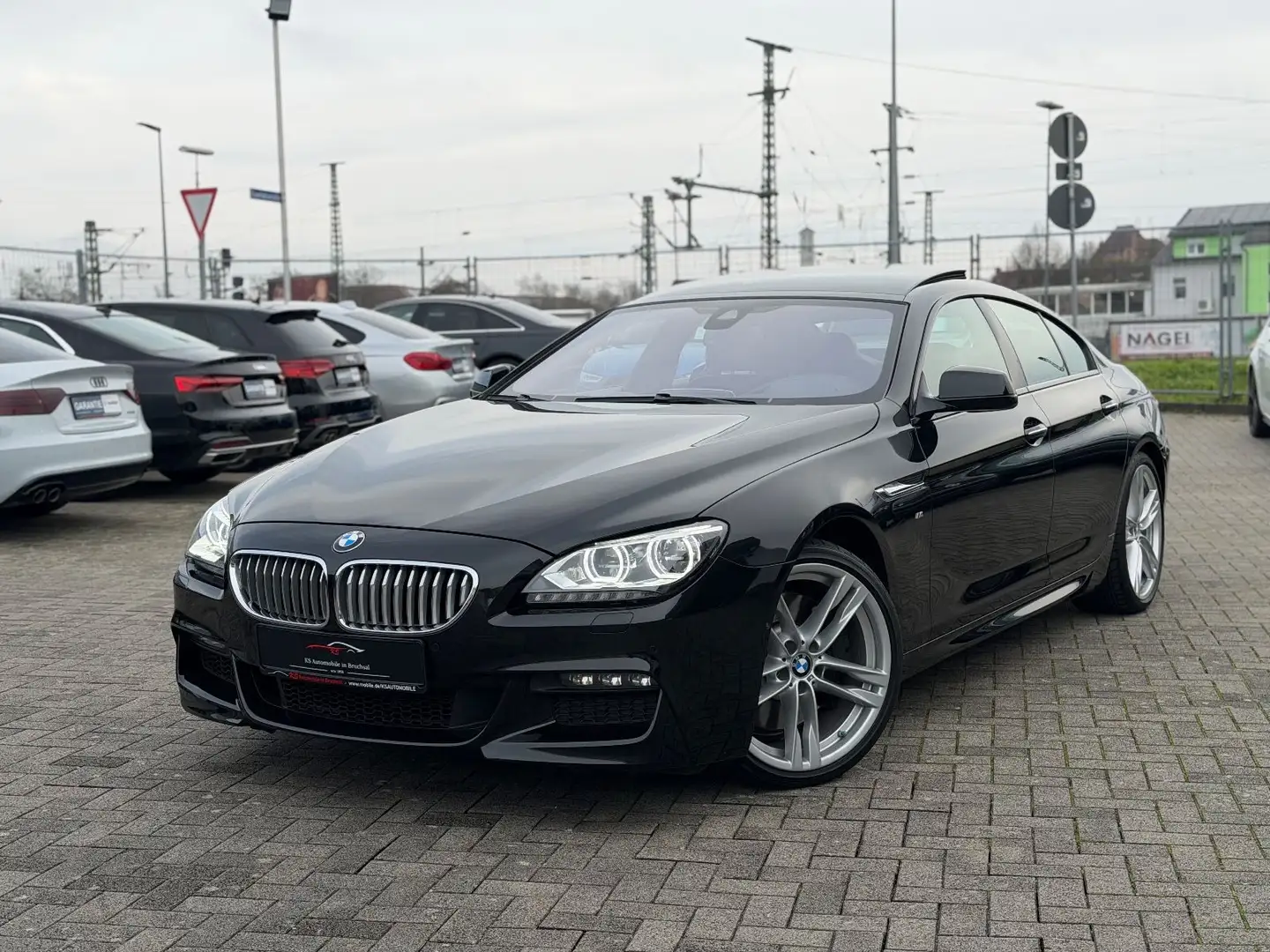 BMW 650 i xDrive Gran Coupé M-Sportpaket Schwarz - 1