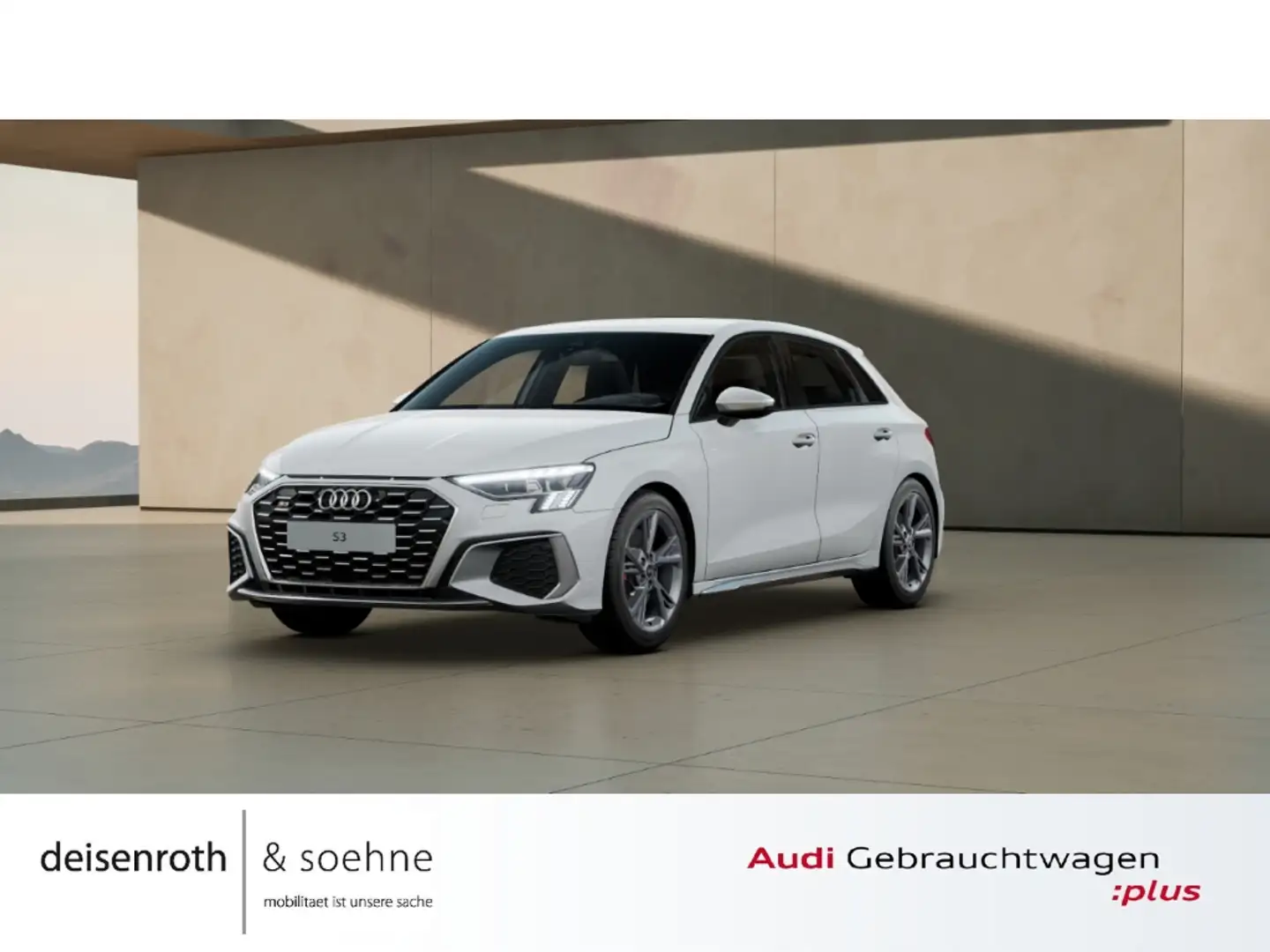 Audi S3 Sportback TFSI Matrix/Nav/ASI/sound/SHZ/PBox/Busin Weiß - 1