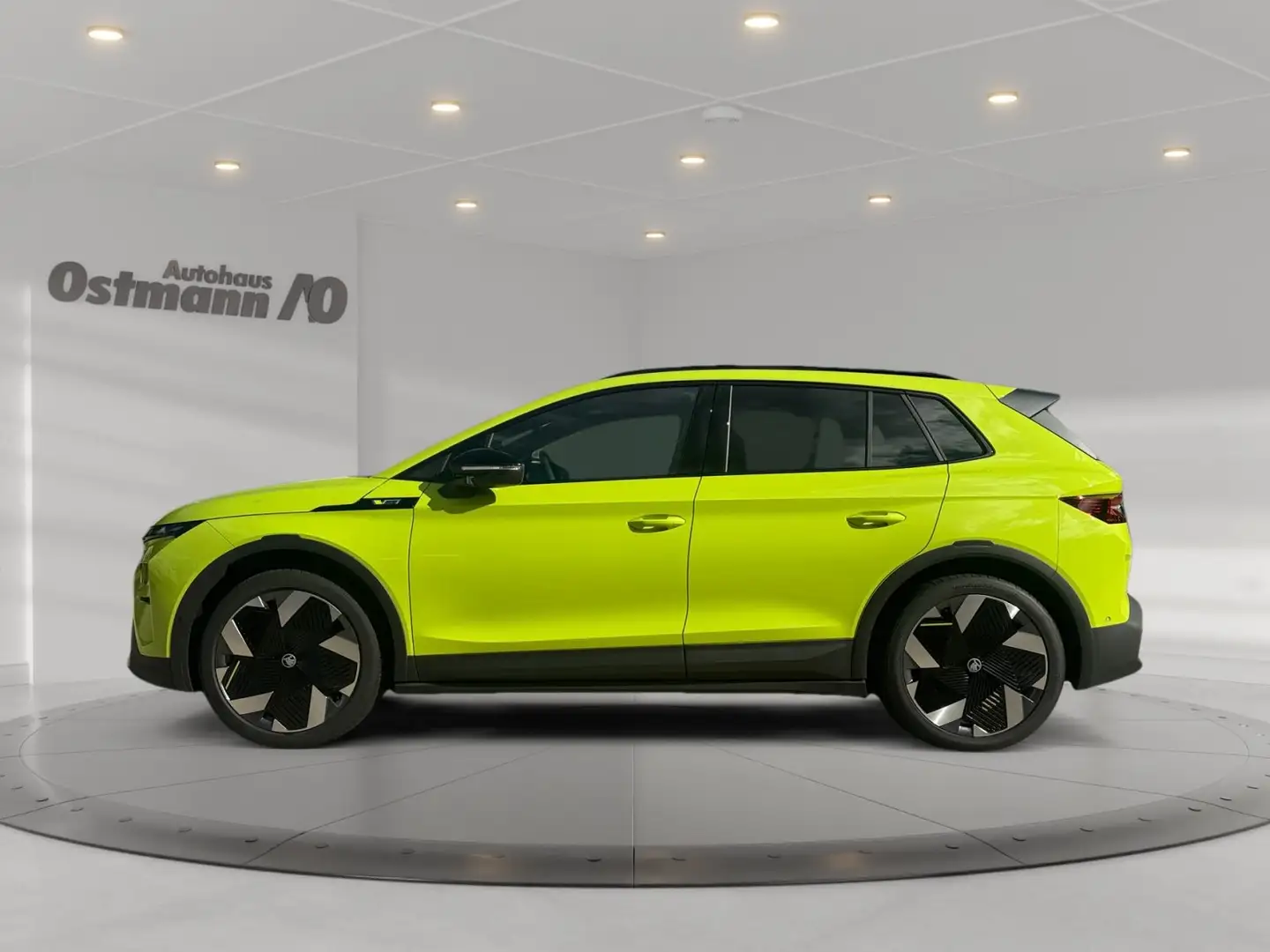 Skoda Elroq RS 4x4 HuD, 360, DCC, Canton, AHK, Maxx Grün - 2