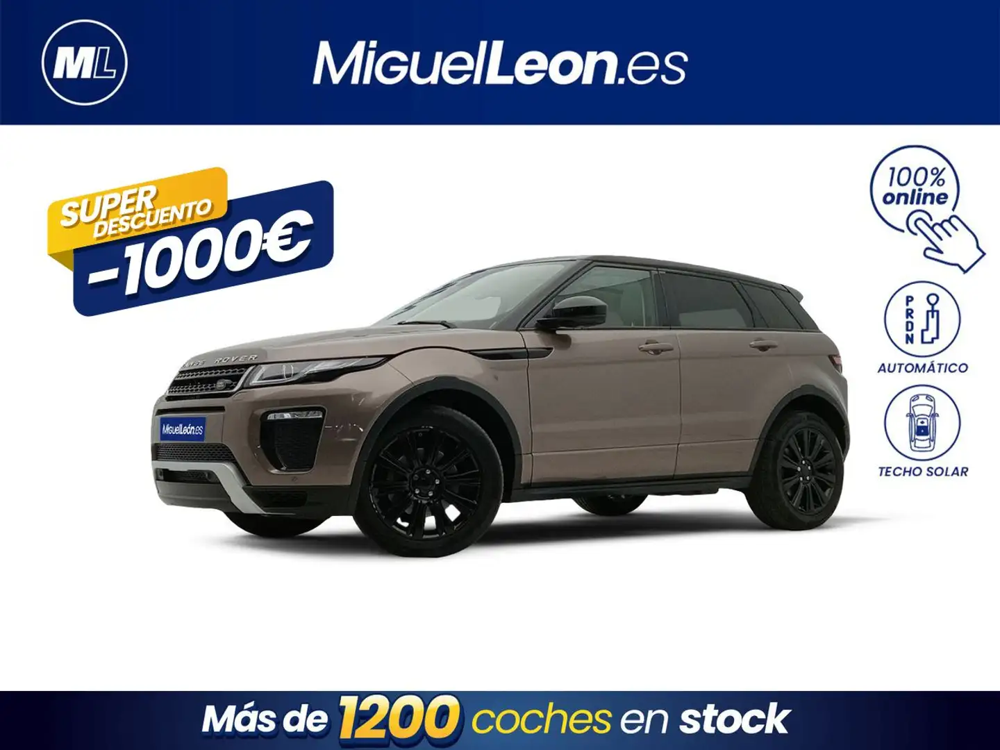 Land Rover Range Rover Evoque 2.0TD4 SE Dynamic 4WD Aut. 150 Amarillo - 1