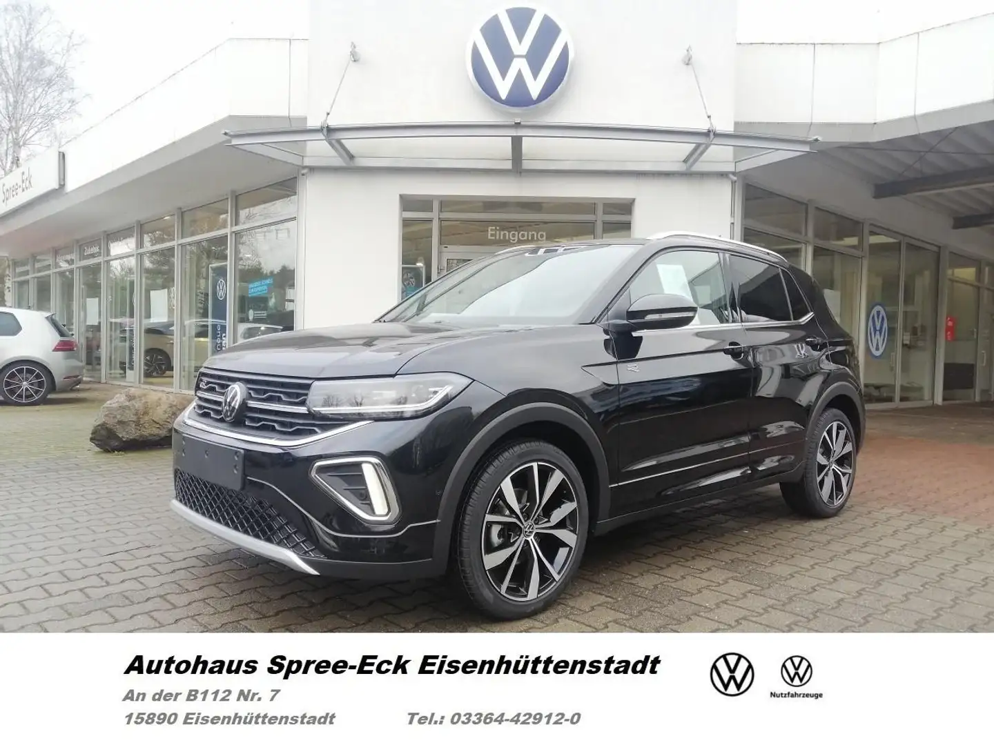 Volkswagen T-Cross T-Cross 1.5 TSI R-Line DSG *Sound,AHK,IQ,Pro* Noir - 1