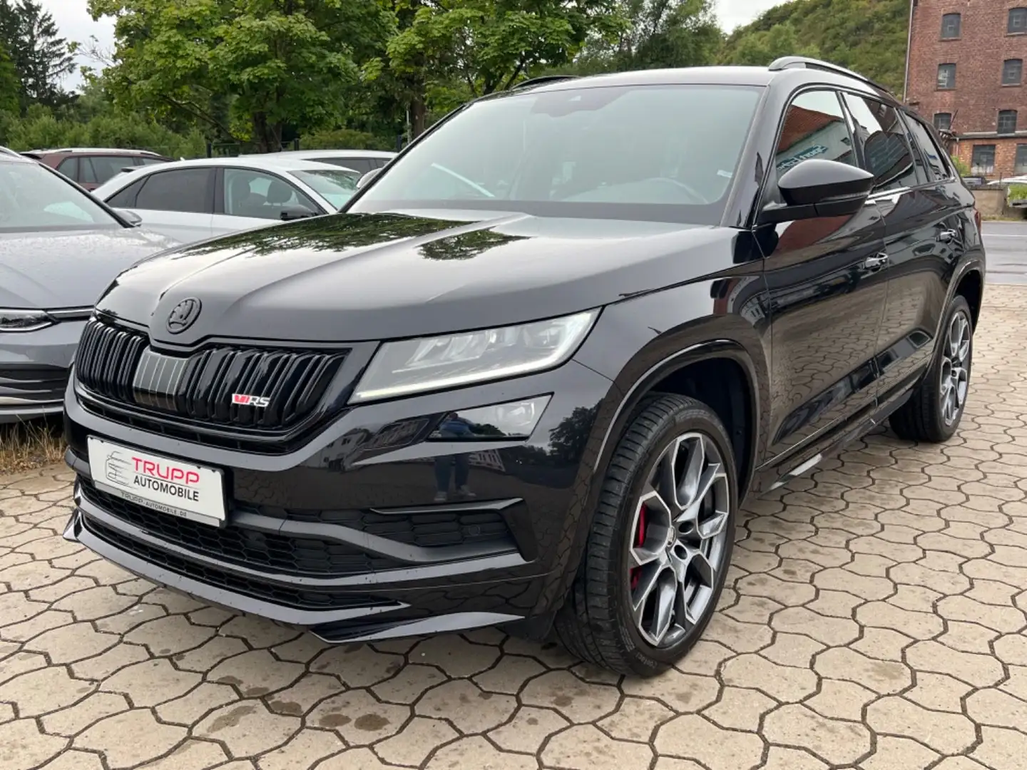 Skoda Kodiaq RS 4x4/LED/AHK/CANTON/STANDH/R-KAM/ACC/SH Zwart - 2