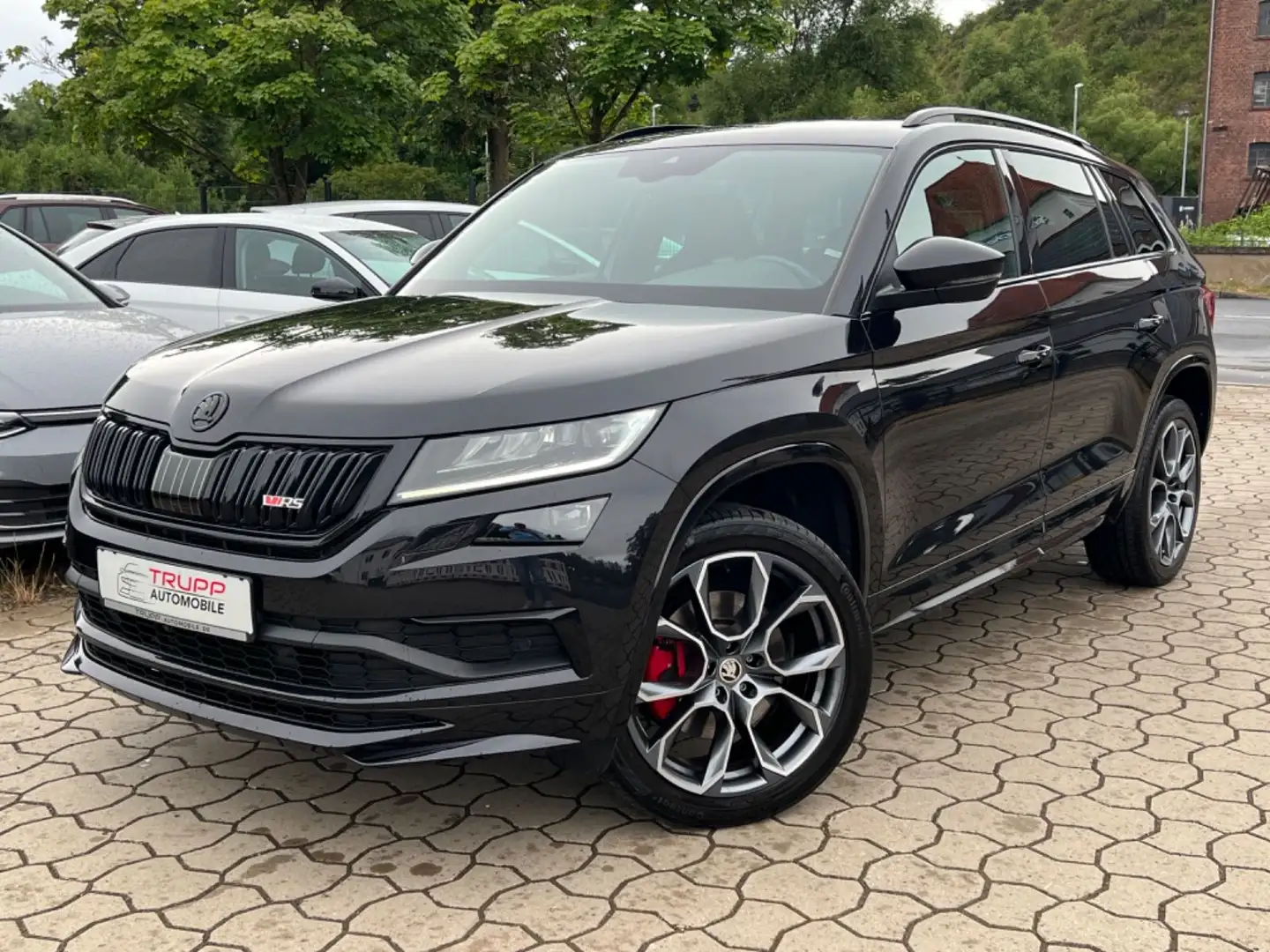 Skoda Kodiaq RS 4x4/LED/AHK/CANTON/STANDH/R-KAM/ACC/SH Zwart - 1