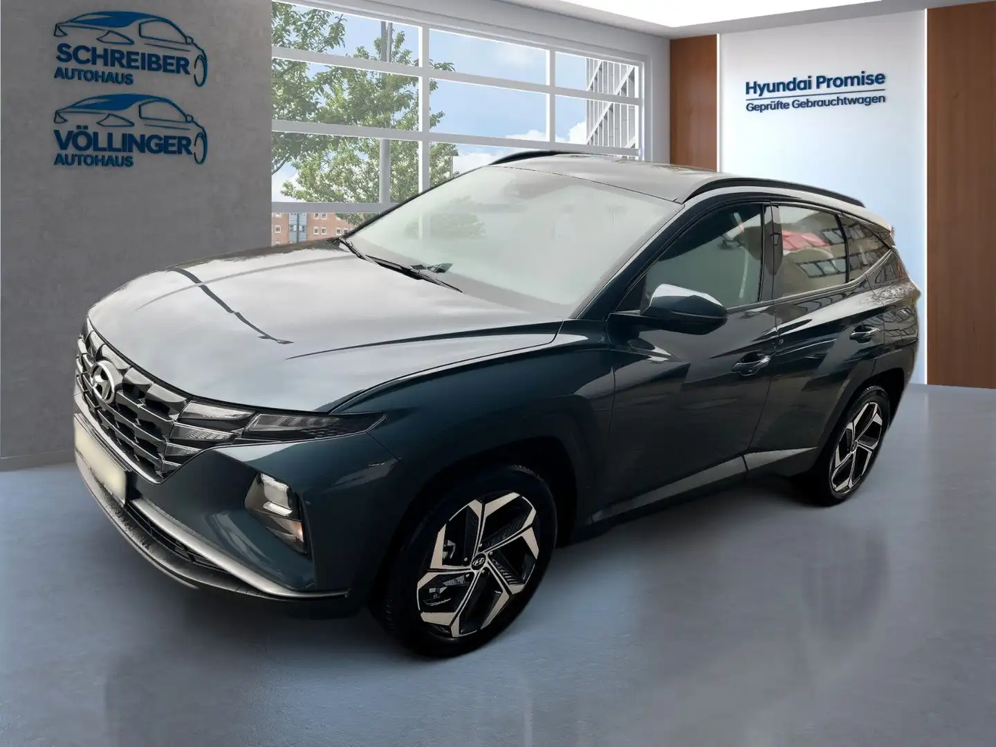 Hyundai TUCSON NAVI - FUNKTIONS P. Plug-In Hybrid 4WD Blau - 1