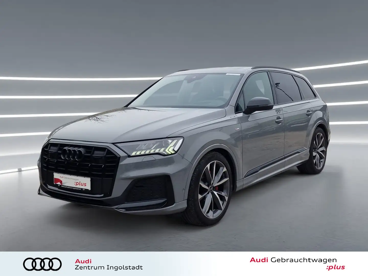Audi Q7 50 TDI qu 2x S line competition+ MATRIX Pano Grau - 1