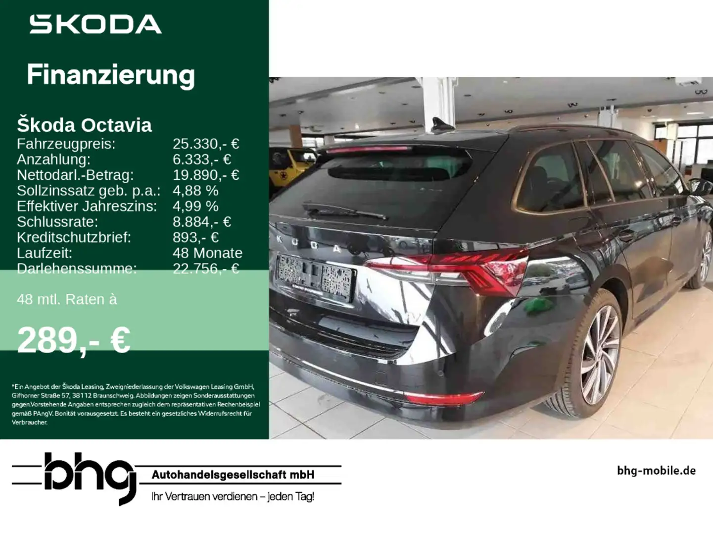 Skoda Octavia Combi 1.4 TSI iV DSG Ambition Schwarz - 1