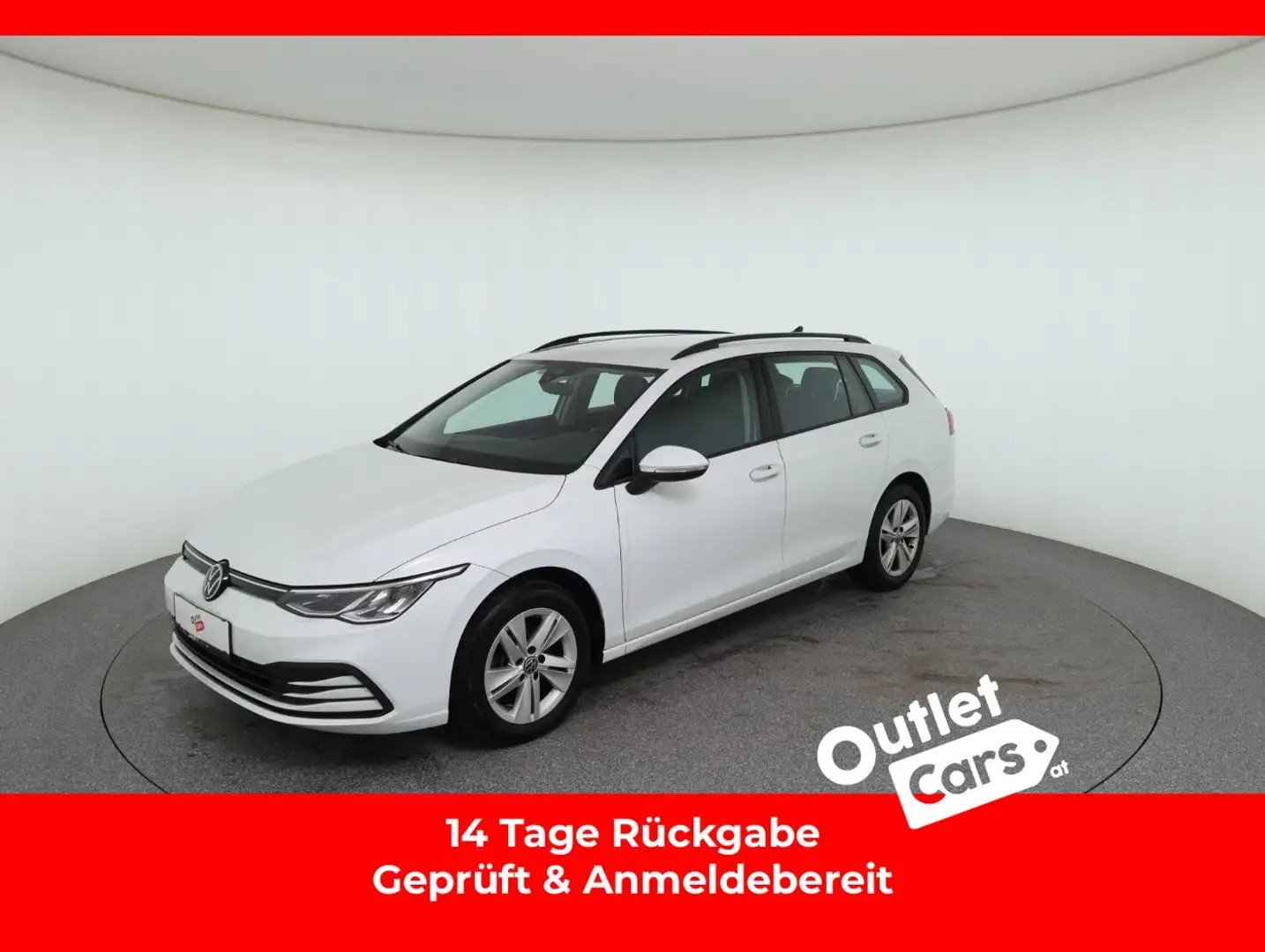 Volkswagen Golf VIII Var. 2.0 TDI DSG Life ASSIST+LED+RADAR Weiß - 1