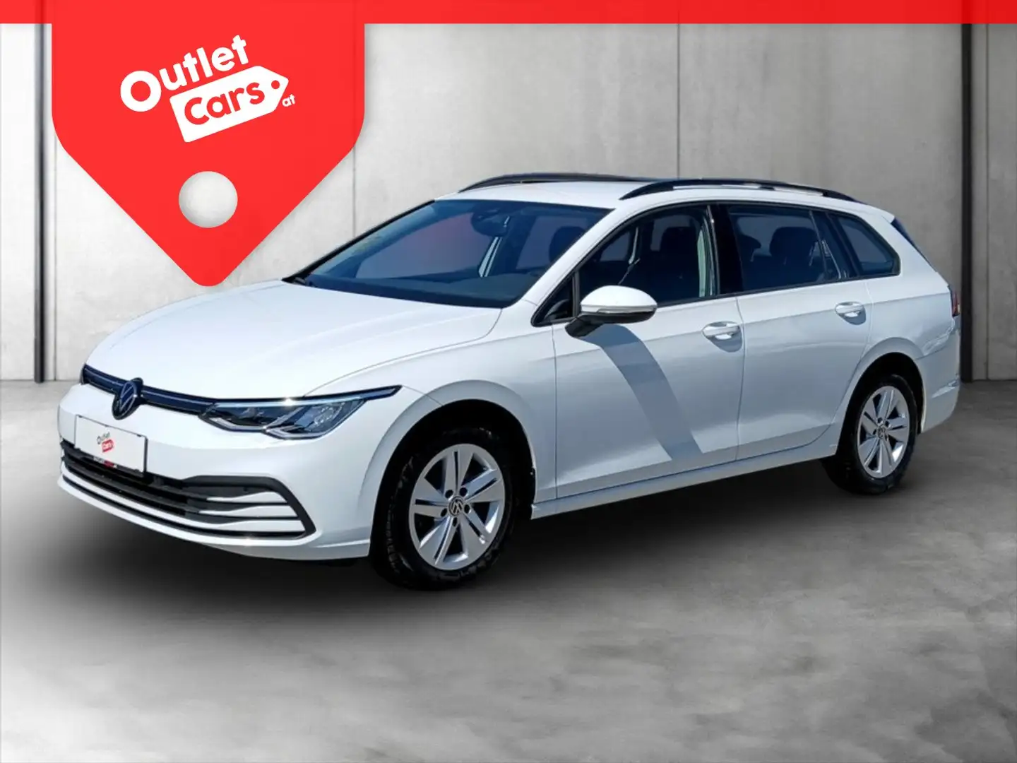 Volkswagen Golf VIII Var. 2.0 TDI DSG Life LED+MEGAPREIS Weiß - 1