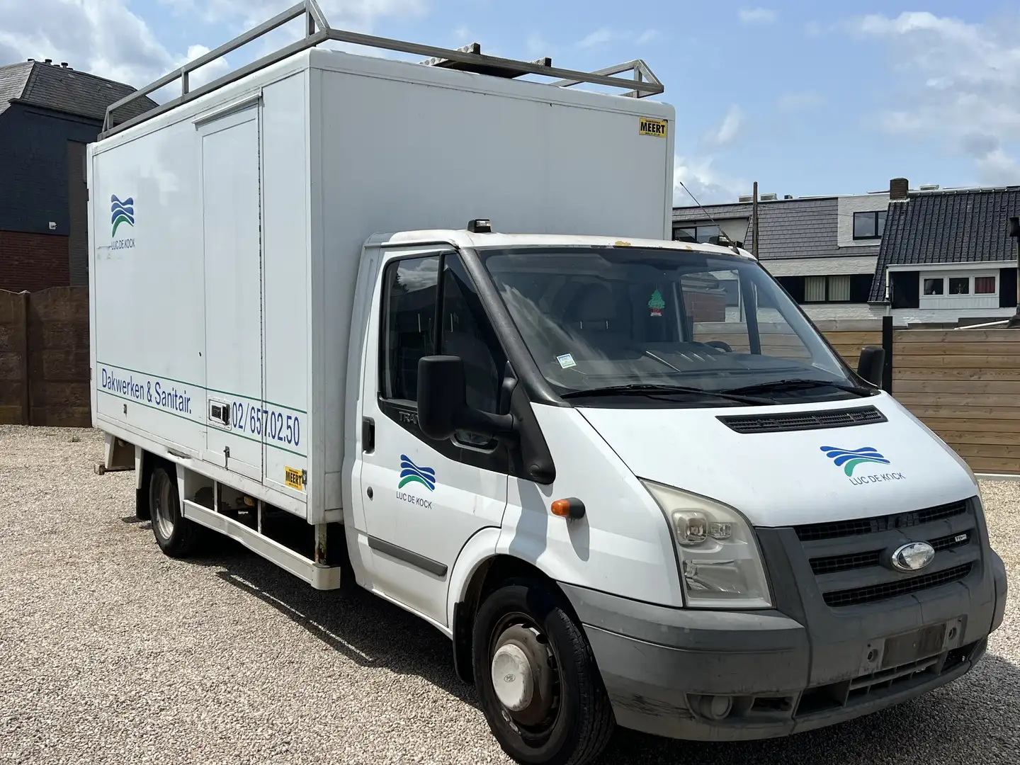 Ford Transit MEUBELBAK / 48.081 KM!!!! BTW AFTREKBAAR Blanc - 2