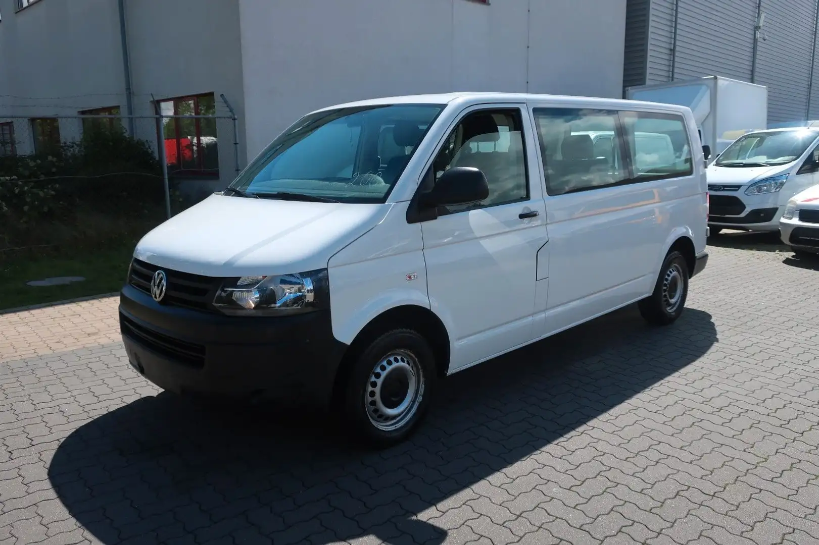 Volkswagen T5 Transporter lang / 1 Hand / Klima Weiß - 1