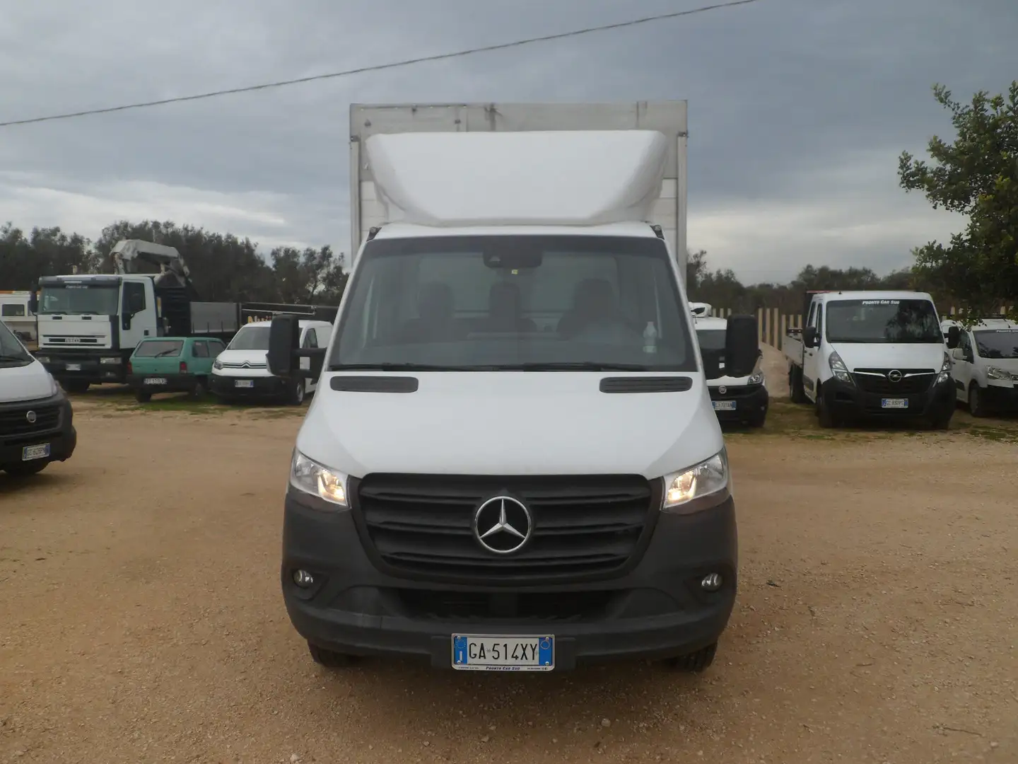 Mercedes-Benz Sprinter centinato Blanc - 2