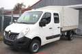 Renault Master 2.3dci # Allrad # DoKa # Pritsche + Plane Blanc - thumbnail 1