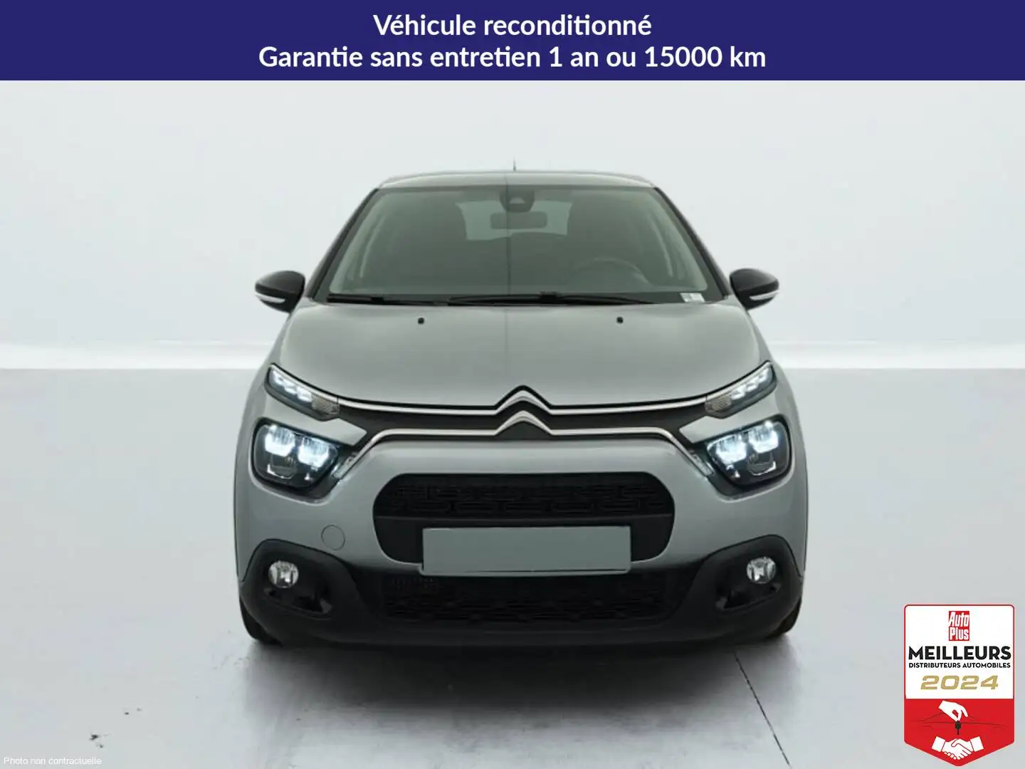 Citroen C3 PureTech 110 ch BVM6 Max Gris - 2