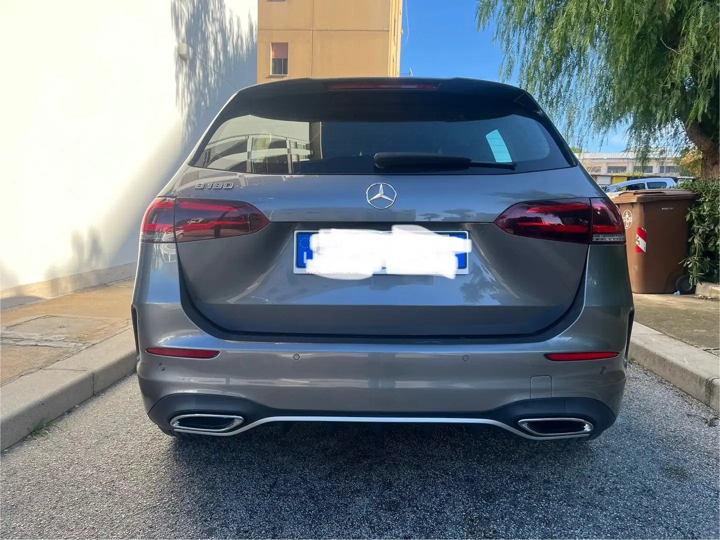 Mercedes-Benz B 180 Classe B - W247 2018Premium auto Grigio - 2