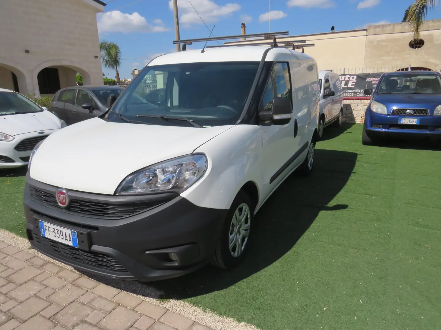 Fiat DOBLO 1.3 MJT 90 CV Blanc - 1