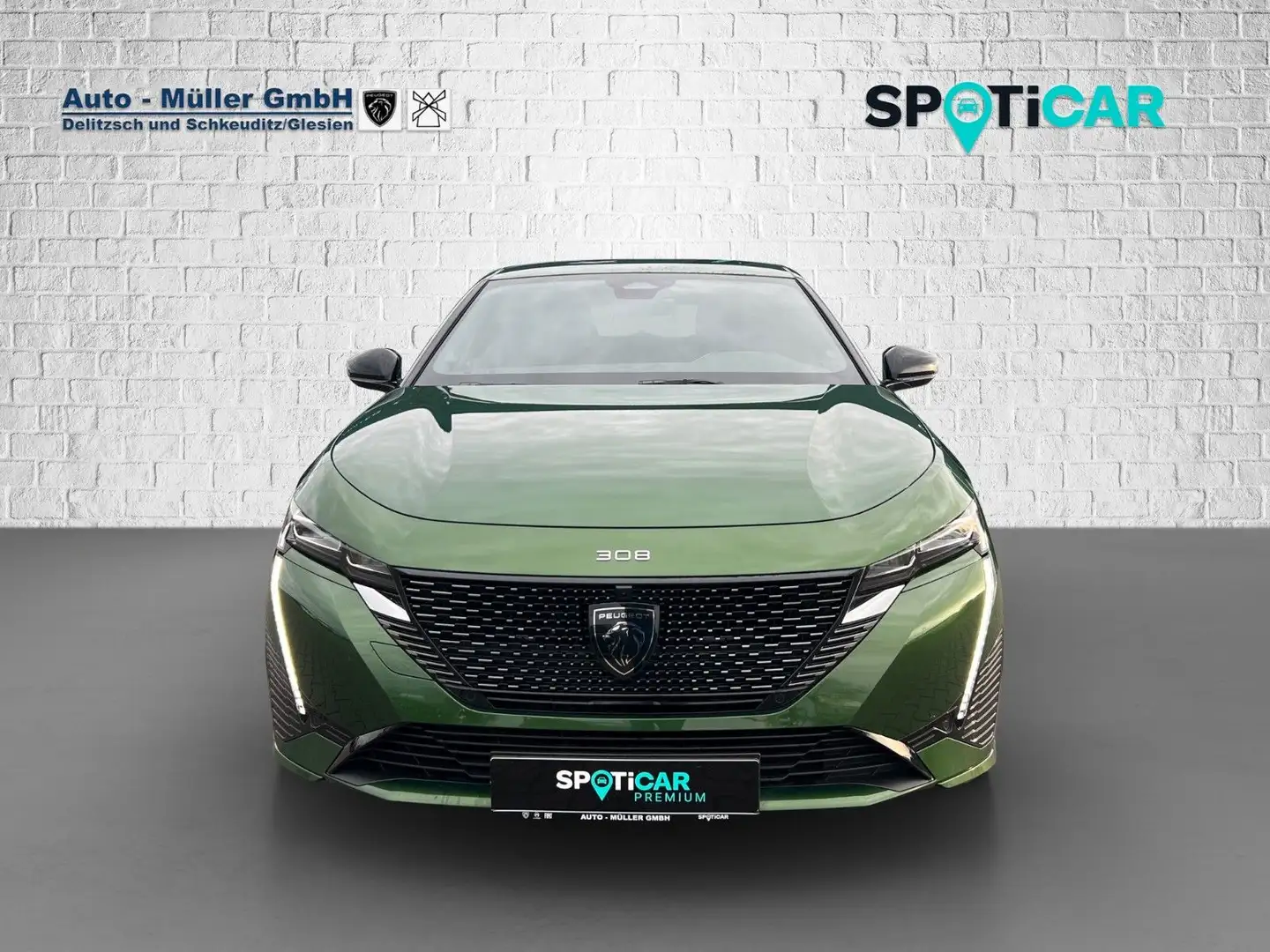 Peugeot 308 BlueHDI 130 EAT8 GT/Navi/Keyless/LED Grün - 2