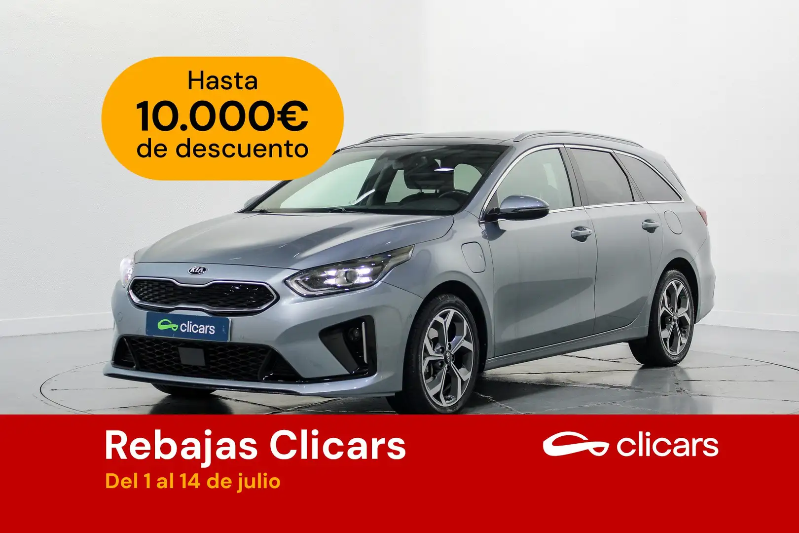 Kia Ceed / cee'd Tourer 1.6 PHEV eMotion Aut. Blanco - 1