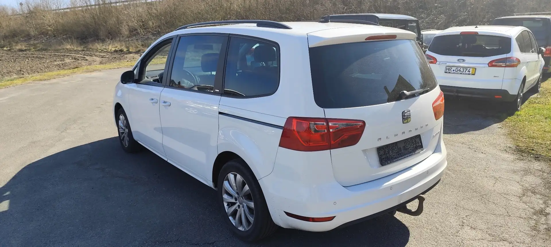 SEAT Alhambra Style / Sitzer Kamera Navi AHK Weiß - 2