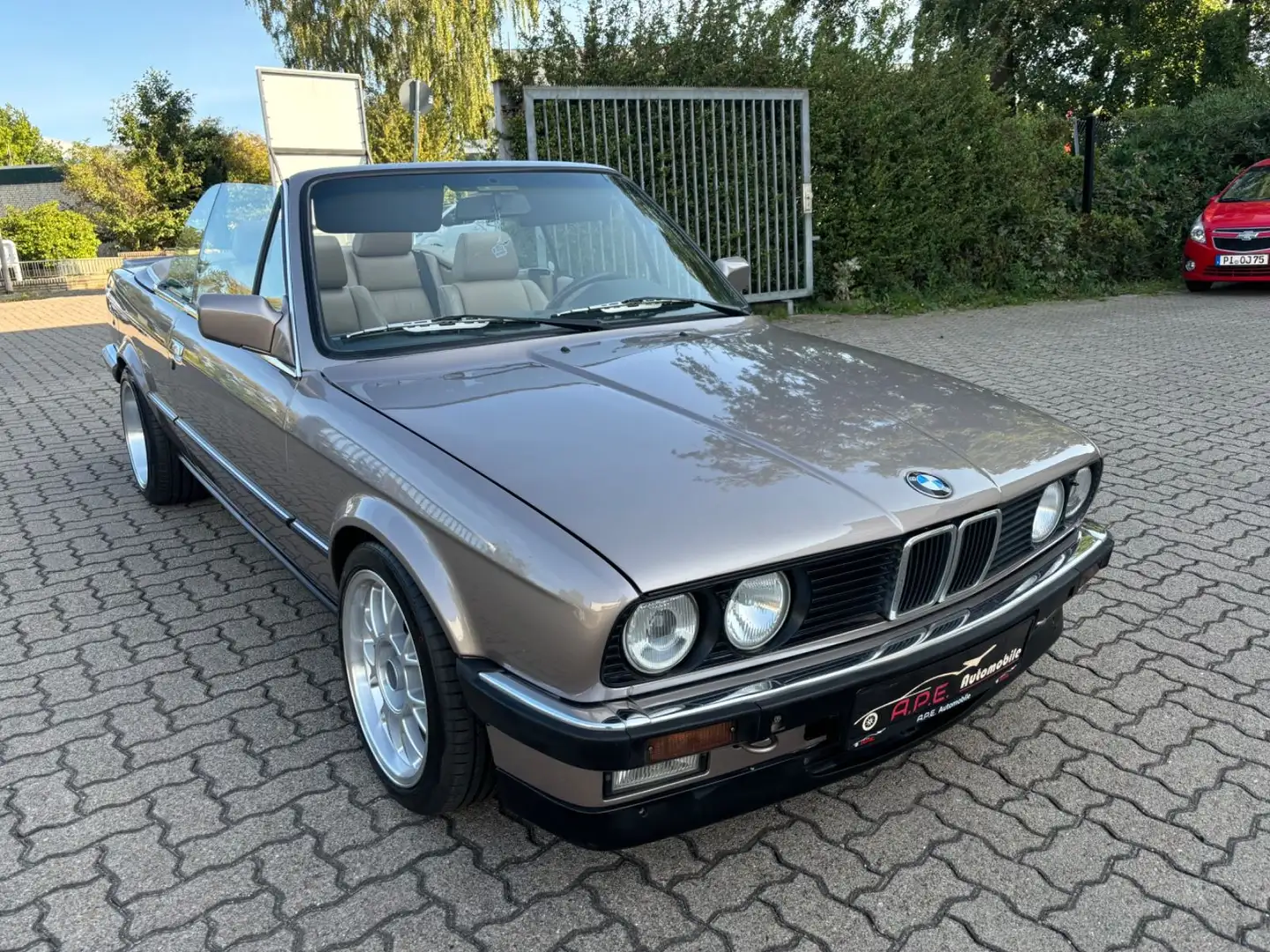 BMW 325 i E30 Cabrio ROSTFREI  KLIMA AUTOMATIK LEDER Oro - 1