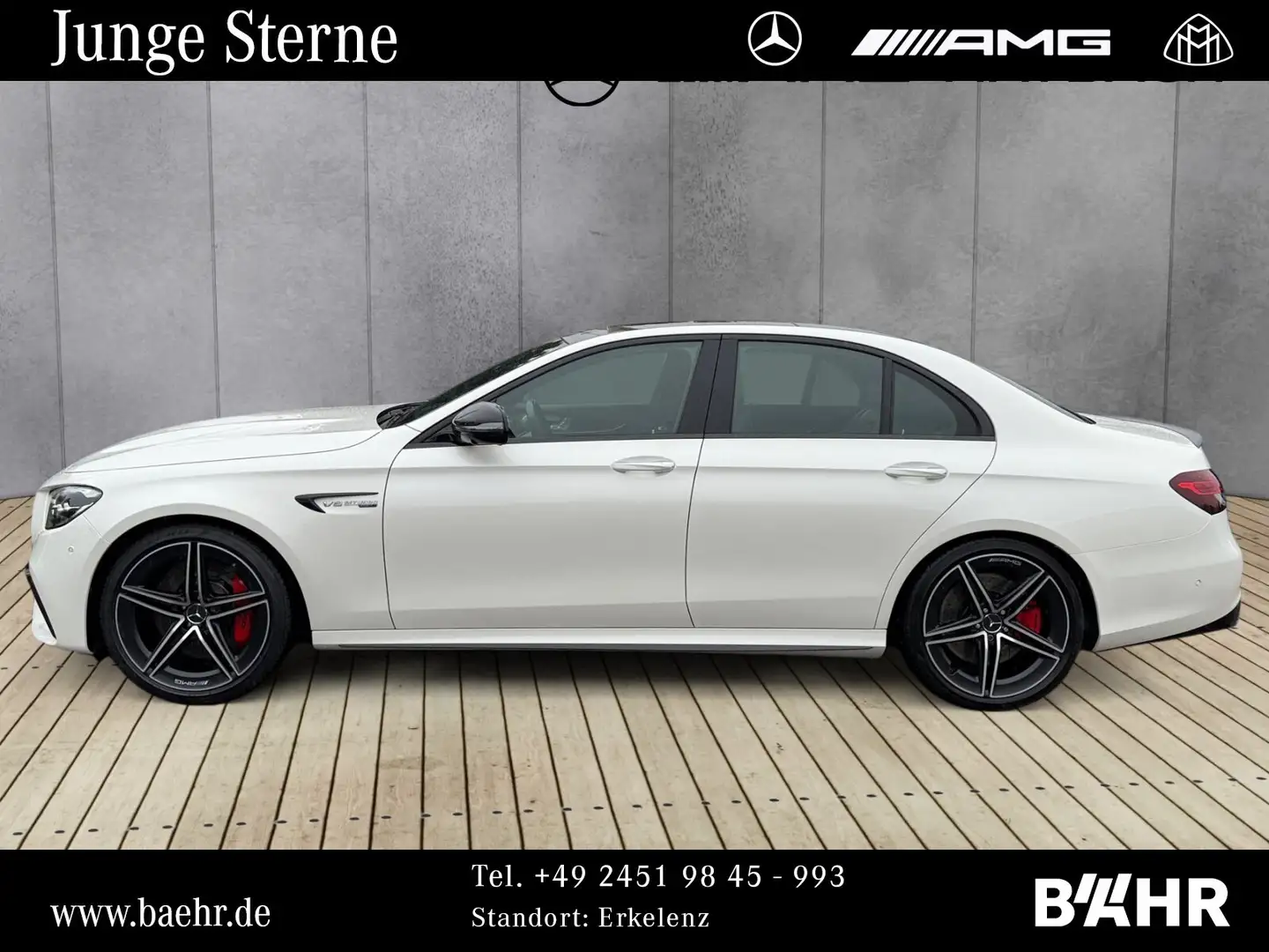 Mercedes-Benz E 63 AMG Mercedes-AMG E 63 S 4M+ Lim Carbon/Pano/Driver's Blanc - 2
